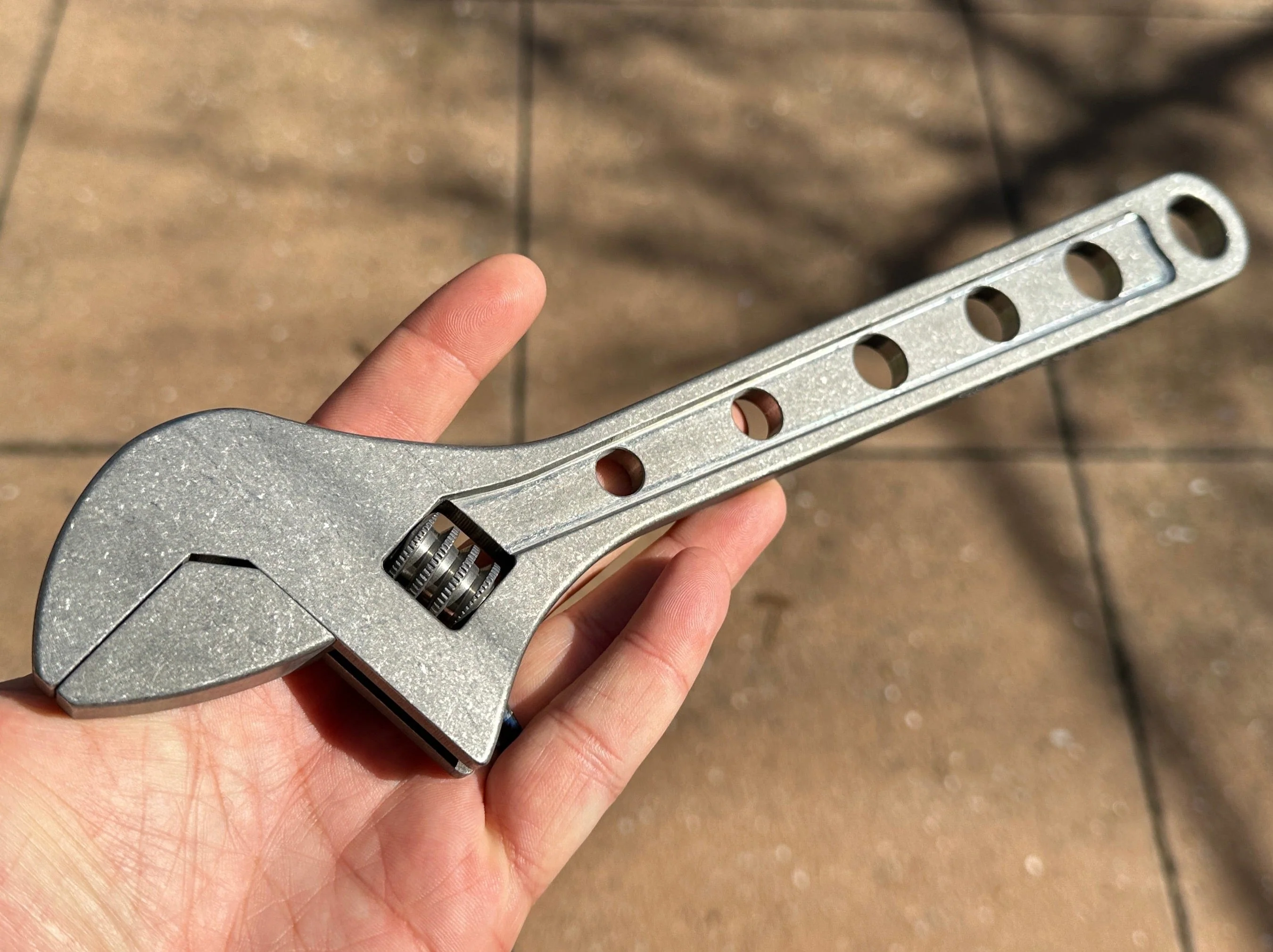 12 Inch  - Titanium Adjustable Wrench - ( NSN Pending ) ( New 2025 Small Batch ) - Image 10