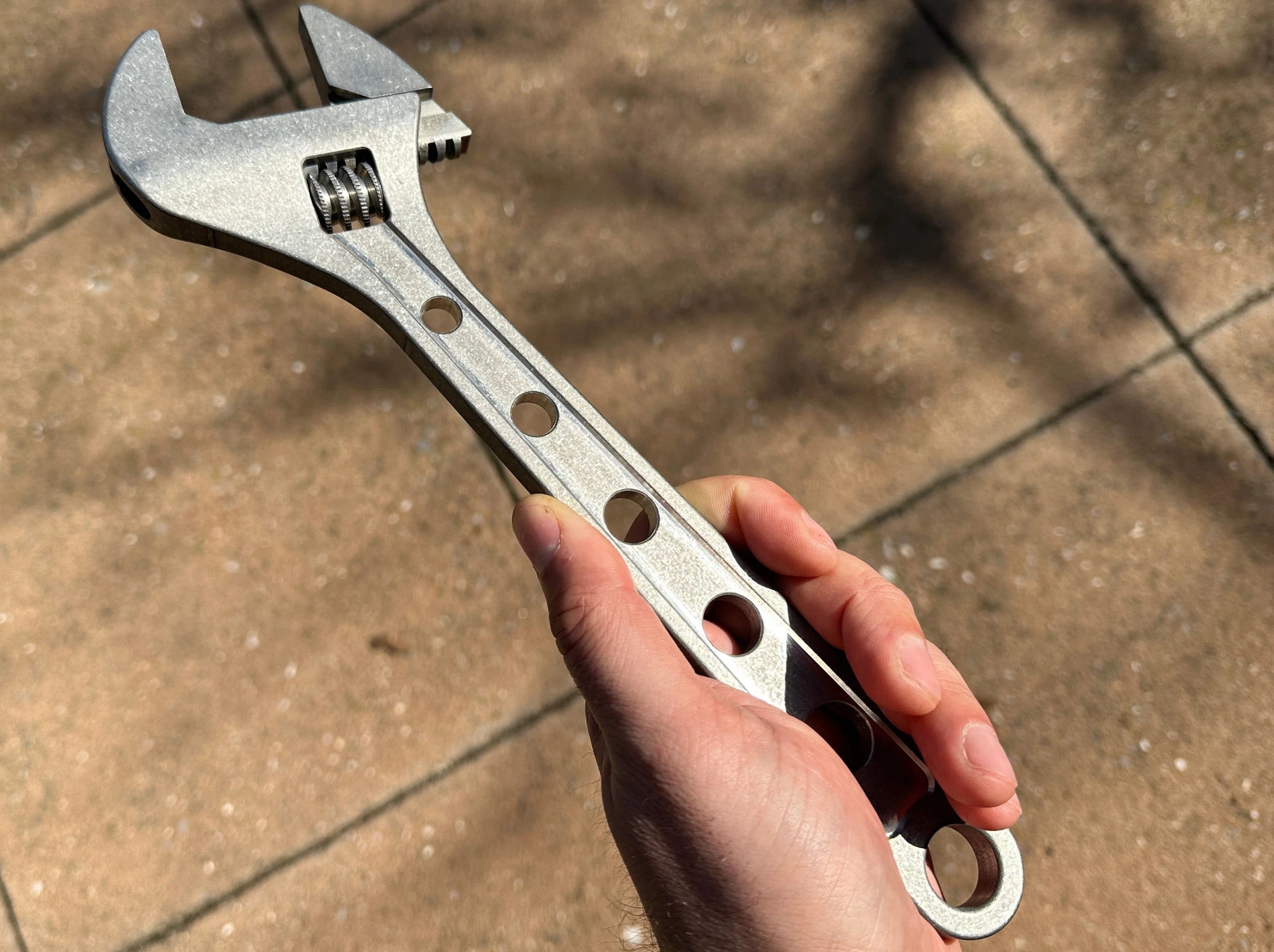 12 Inch  - Titanium Adjustable Wrench - ( NSN Pending ) ( New 2025 Small Batch ) - Image 3