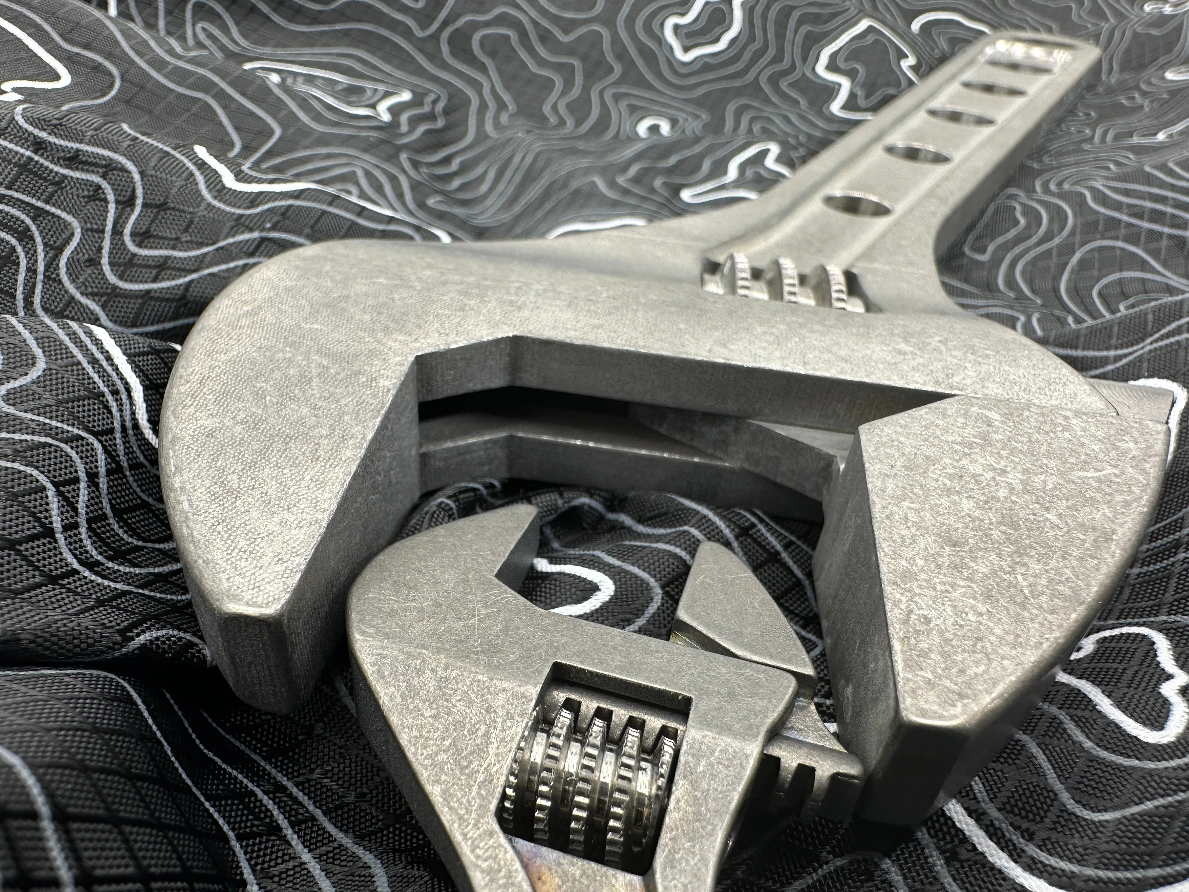 12 Inch  - Titanium Adjustable Wrench - ( NSN Pending ) ( New 2025 Small Batch ) - Image 4