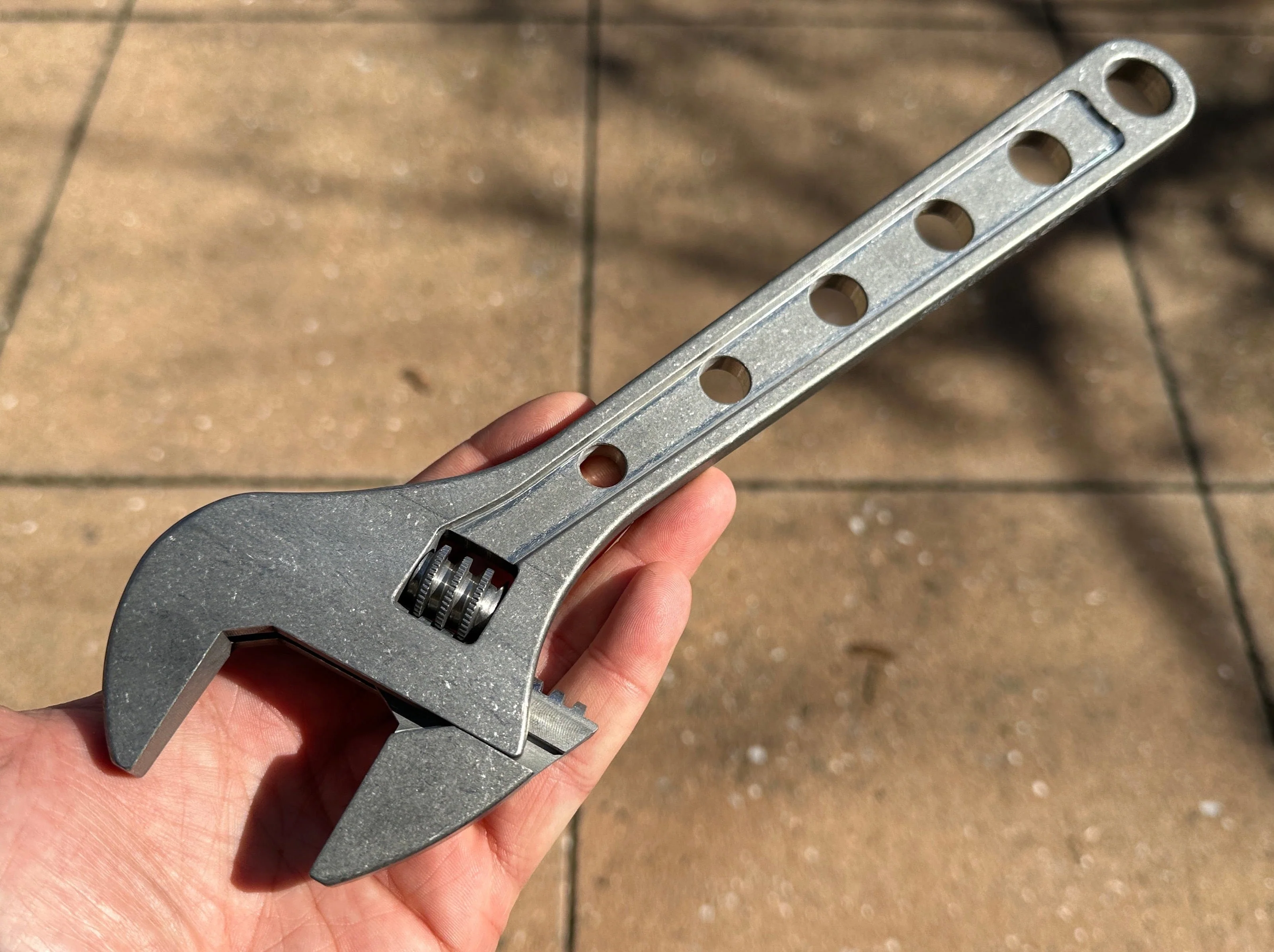 12 Inch  - Titanium Adjustable Wrench - ( NSN Pending ) ( New 2025 Small Batch ) - Image 7