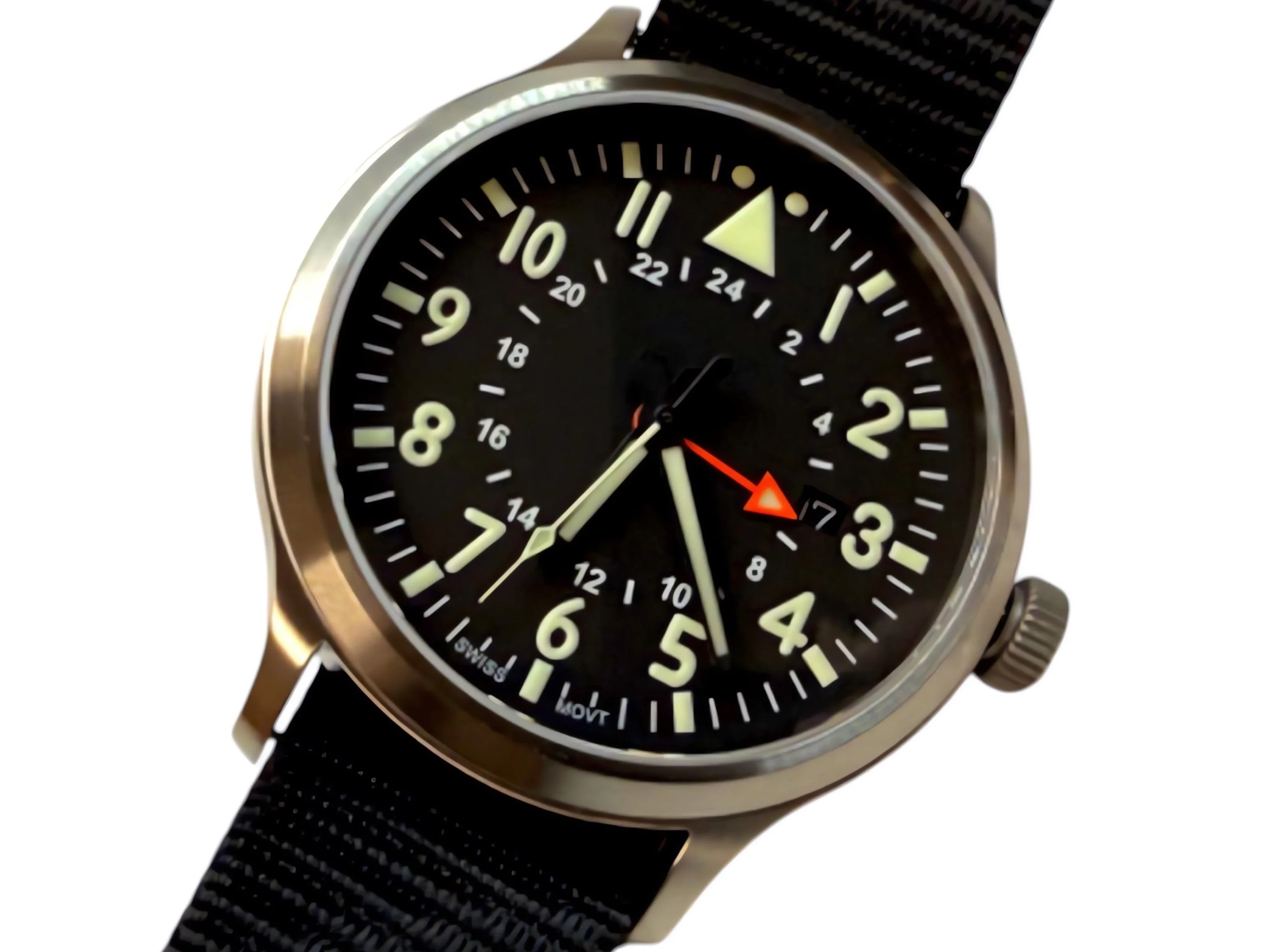 44mm Large Titanium GMT Watch by Maratac® + Date Window - GEN 2 🚨 New 2026 Small Batch!🚨 - Image 11