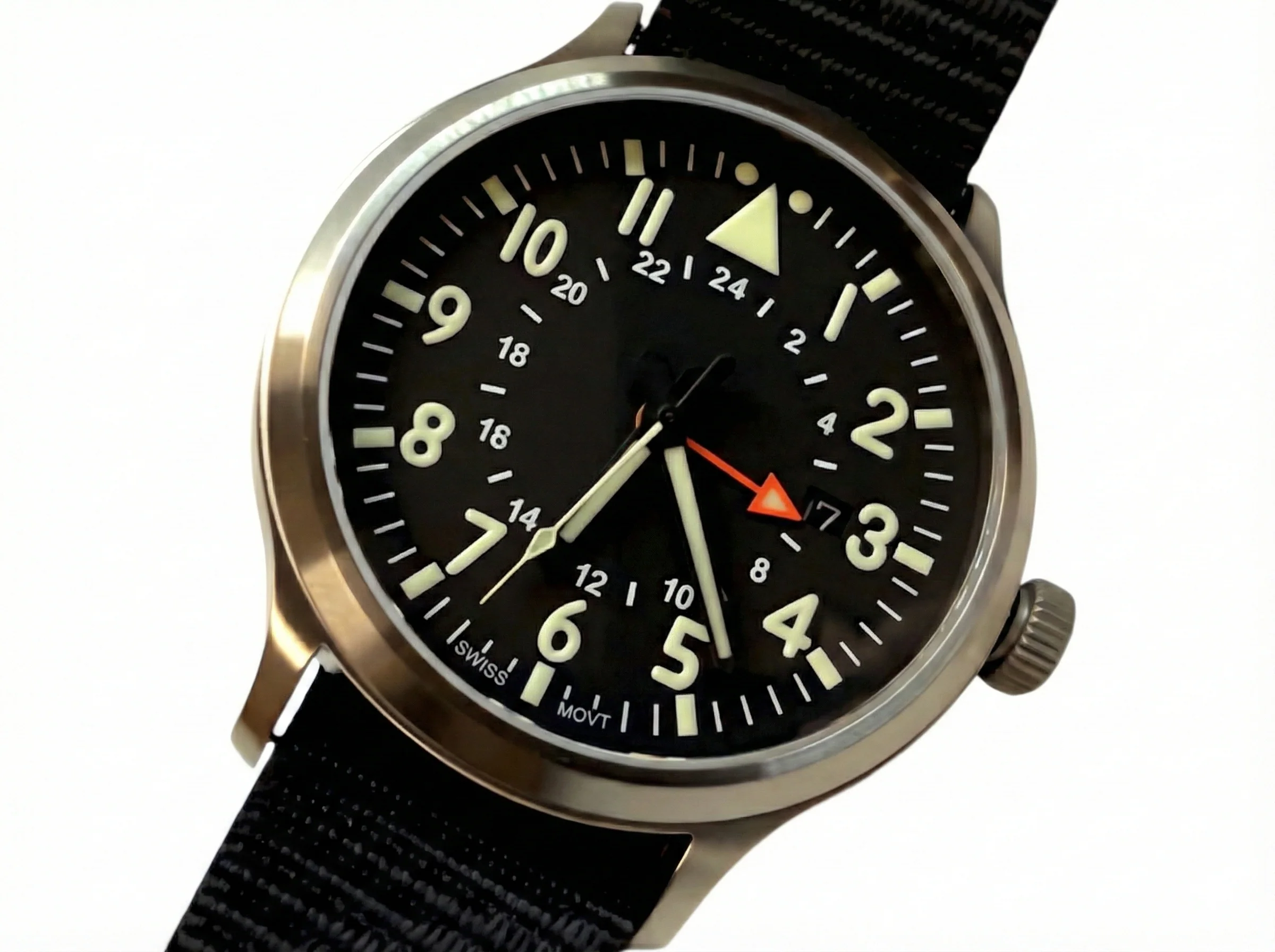 44mm Large Titanium GMT Watch by Maratac® + Date Window - GEN 2 🚨 New 2026 Small Batch!🚨 - Image 2