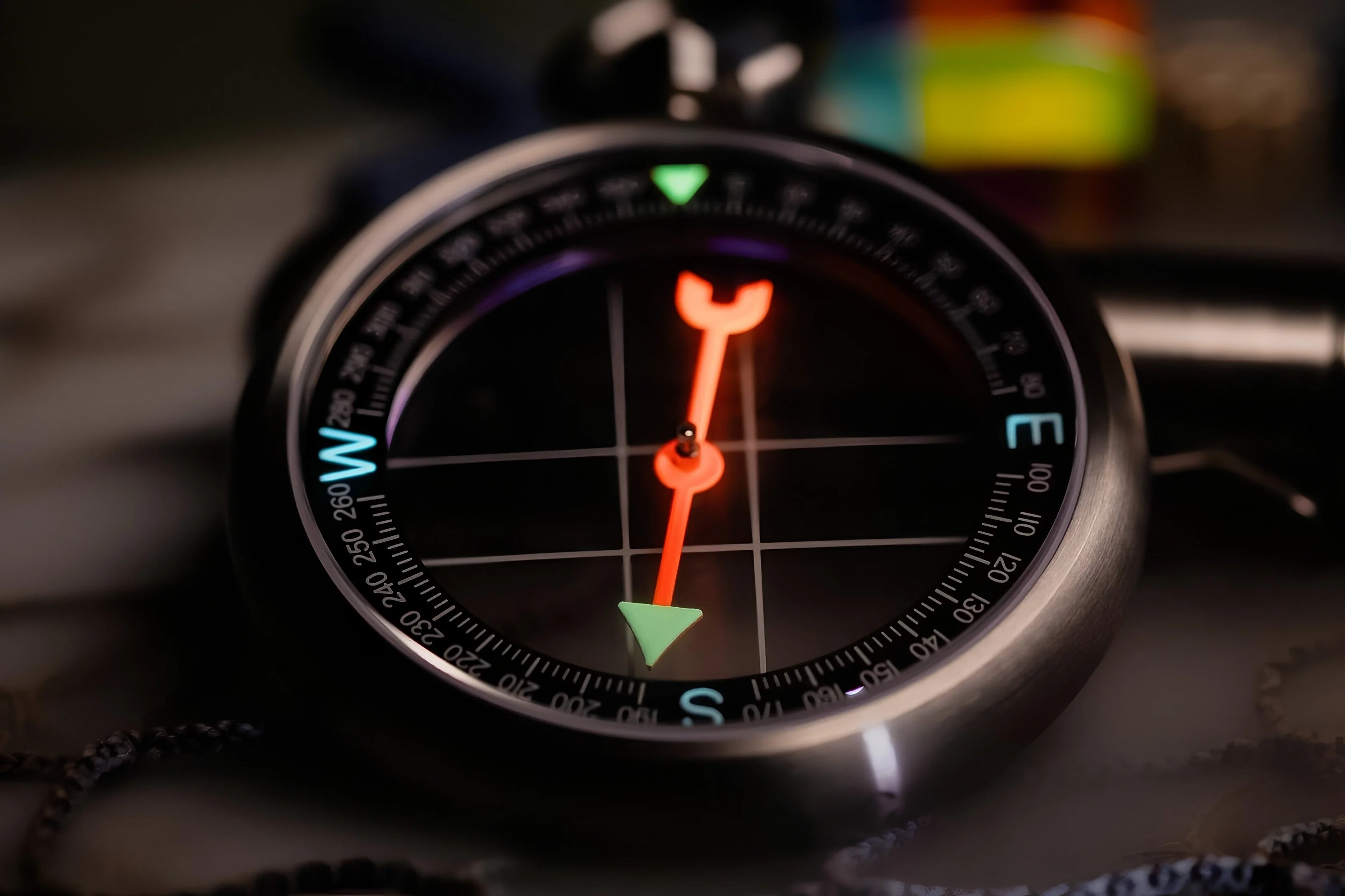 45mm - Heirloom Dual Sapphire Titanium Compass Gen 3  🔥 Last Chance! 🔥