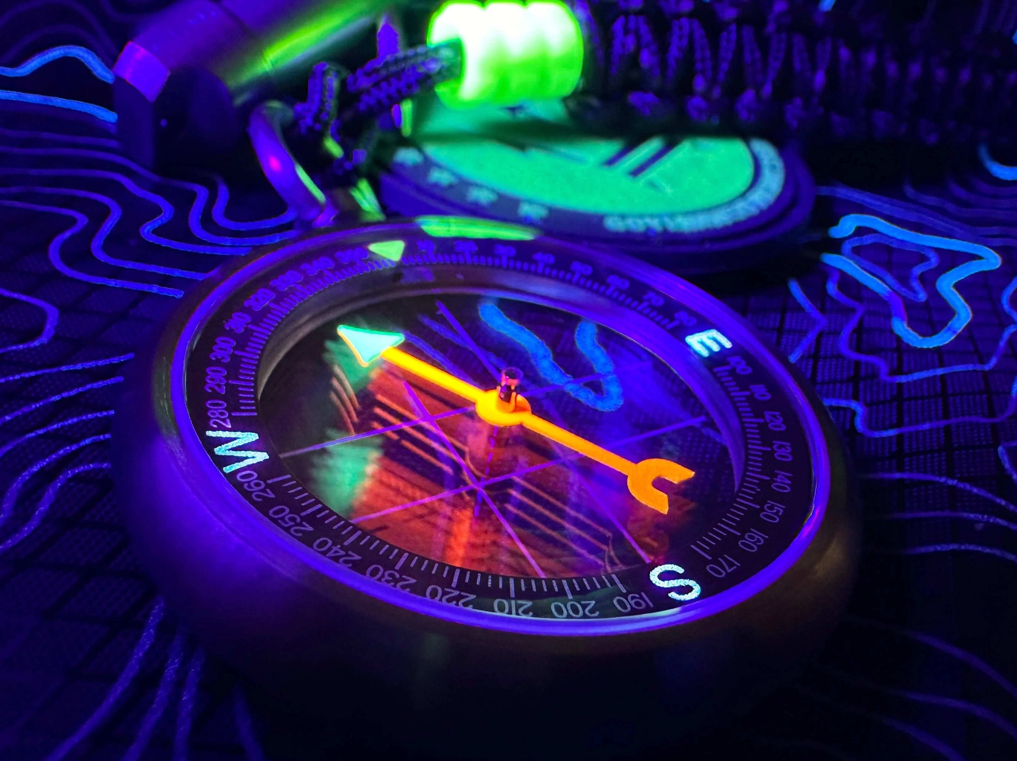 45mm - Heirloom Dual Sapphire Titanium Compass Gen 3  🔥 Last Chance! 🔥 - Image 2