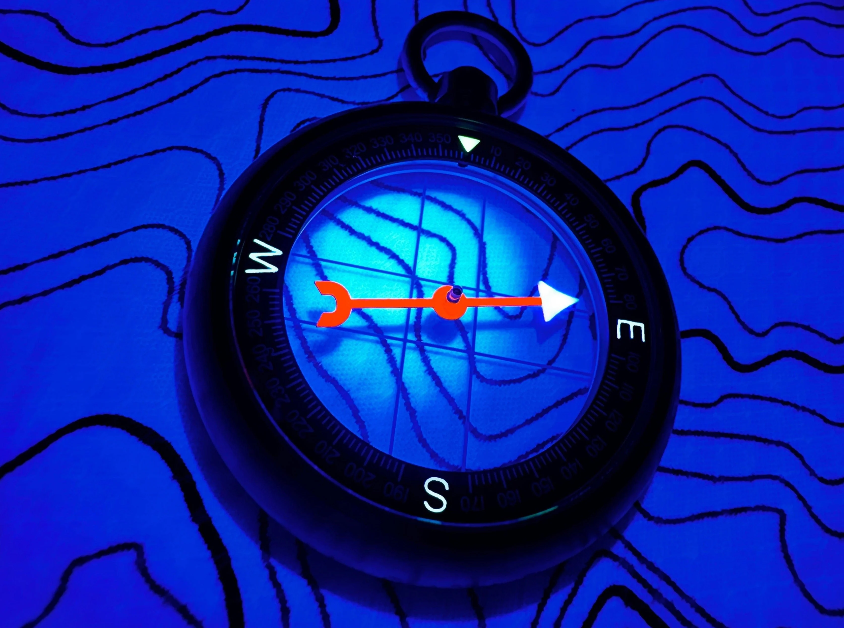 45mm - Heirloom Dual Sapphire Titanium Compass Gen 3  🔥 Last Chance! 🔥 - Image 8