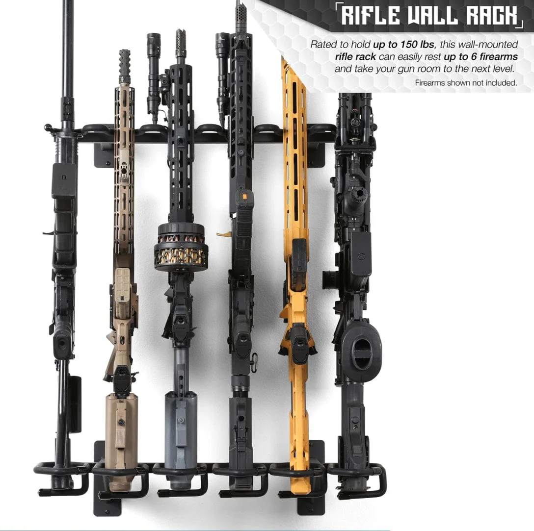 6 Rifle Wall Rack - Image 3