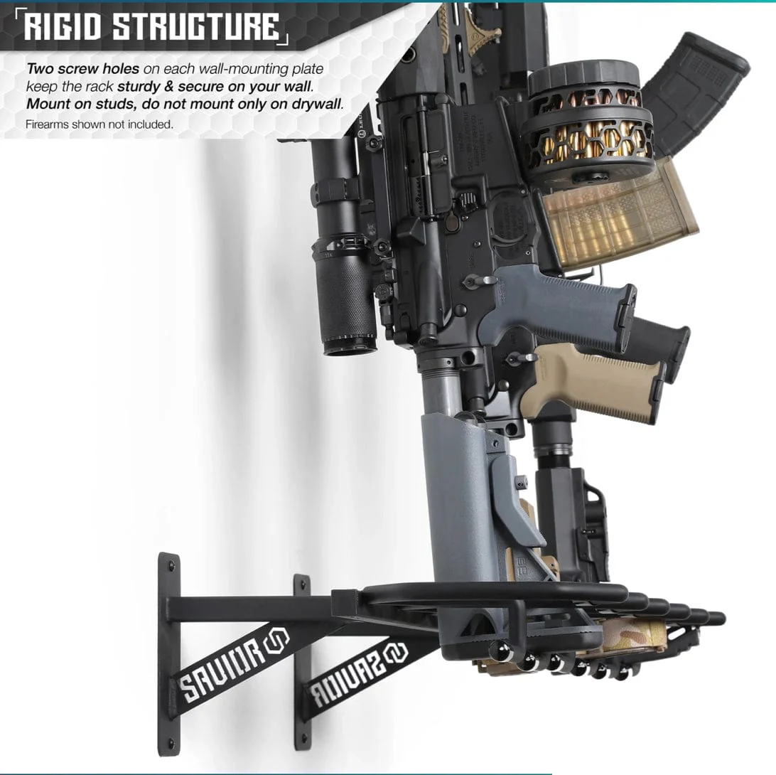 6 Rifle Wall Rack - Image 5