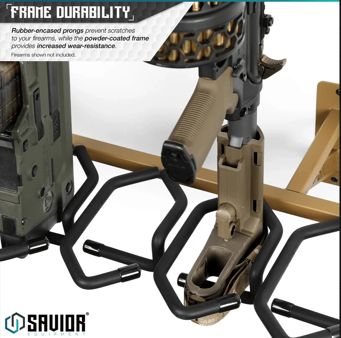6 Rifle Wall Rack - Image 7