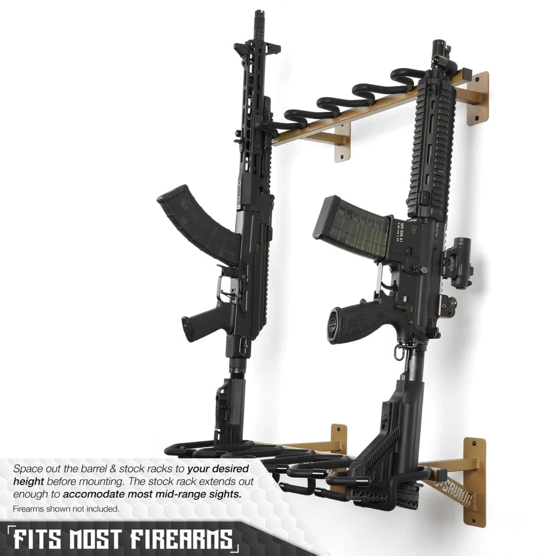 6 Rifle Wall Rack - Image 9