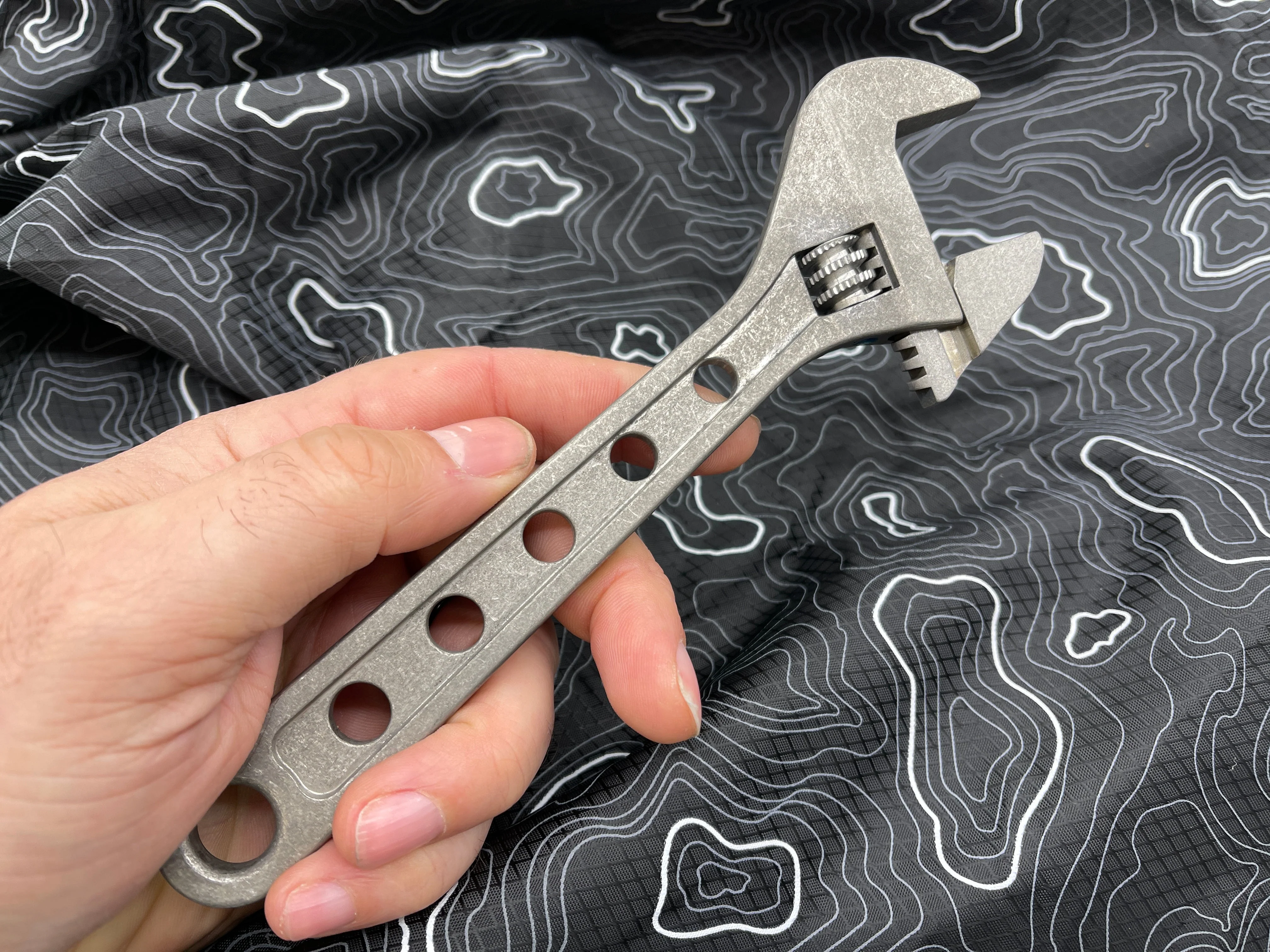 8 Inch - Titanium Adjustable Wrench - ( NSN Pending ) - Image 13