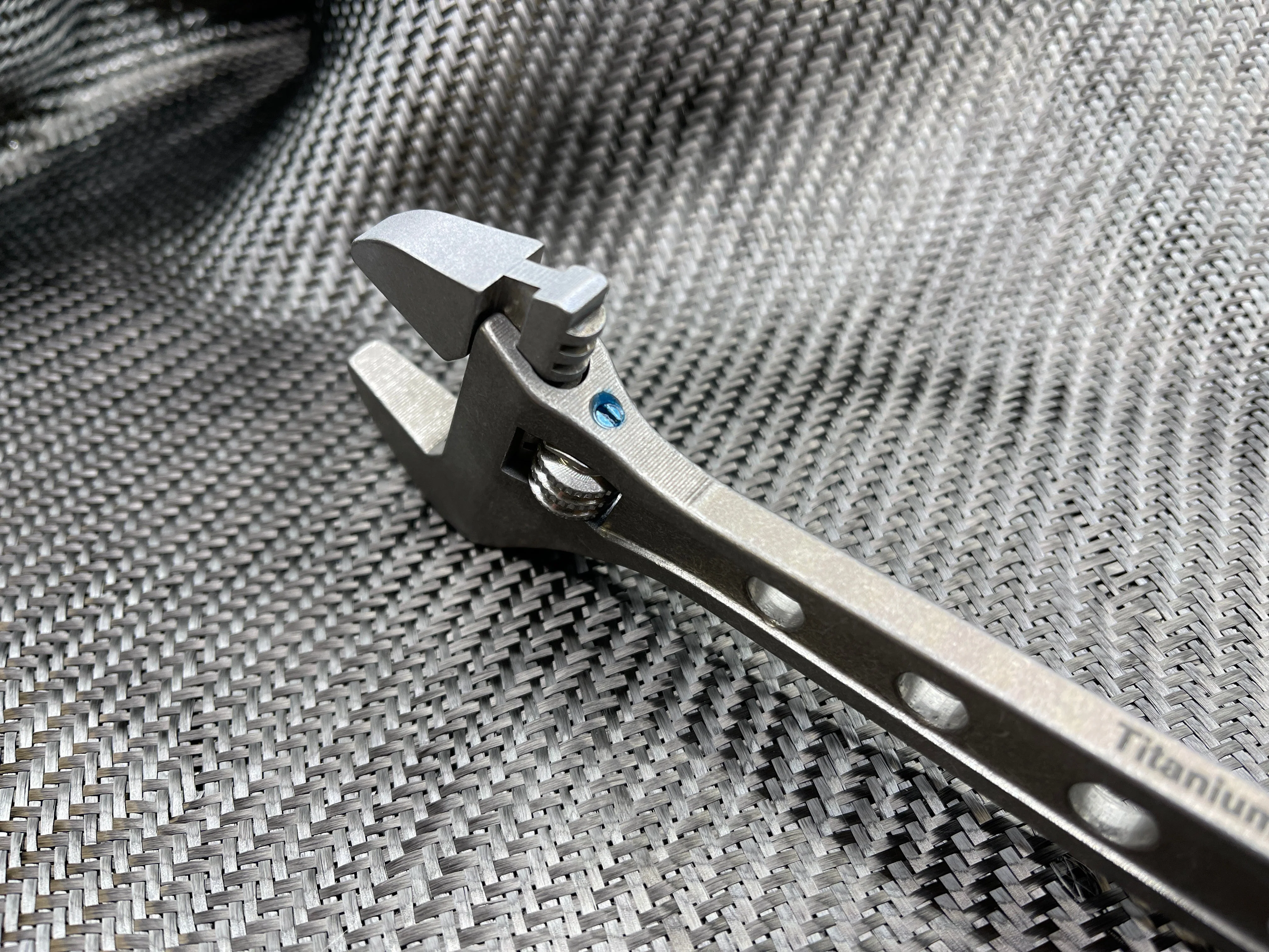 8 Inch - Titanium Adjustable Wrench - ( NSN Pending ) - Image 17