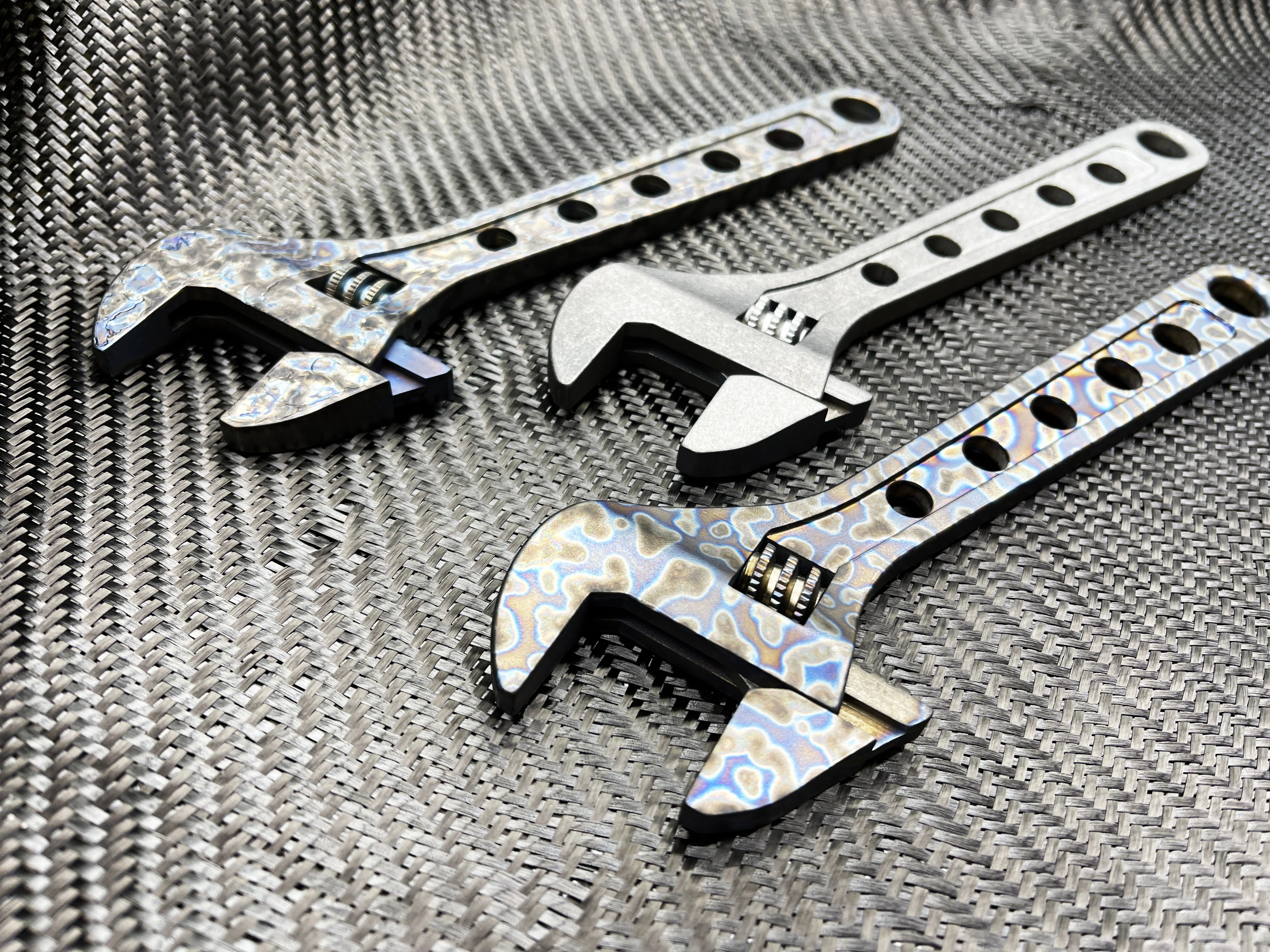 8 Inch - Titanium Adjustable Wrench - ( NSN Pending ) - Image 8