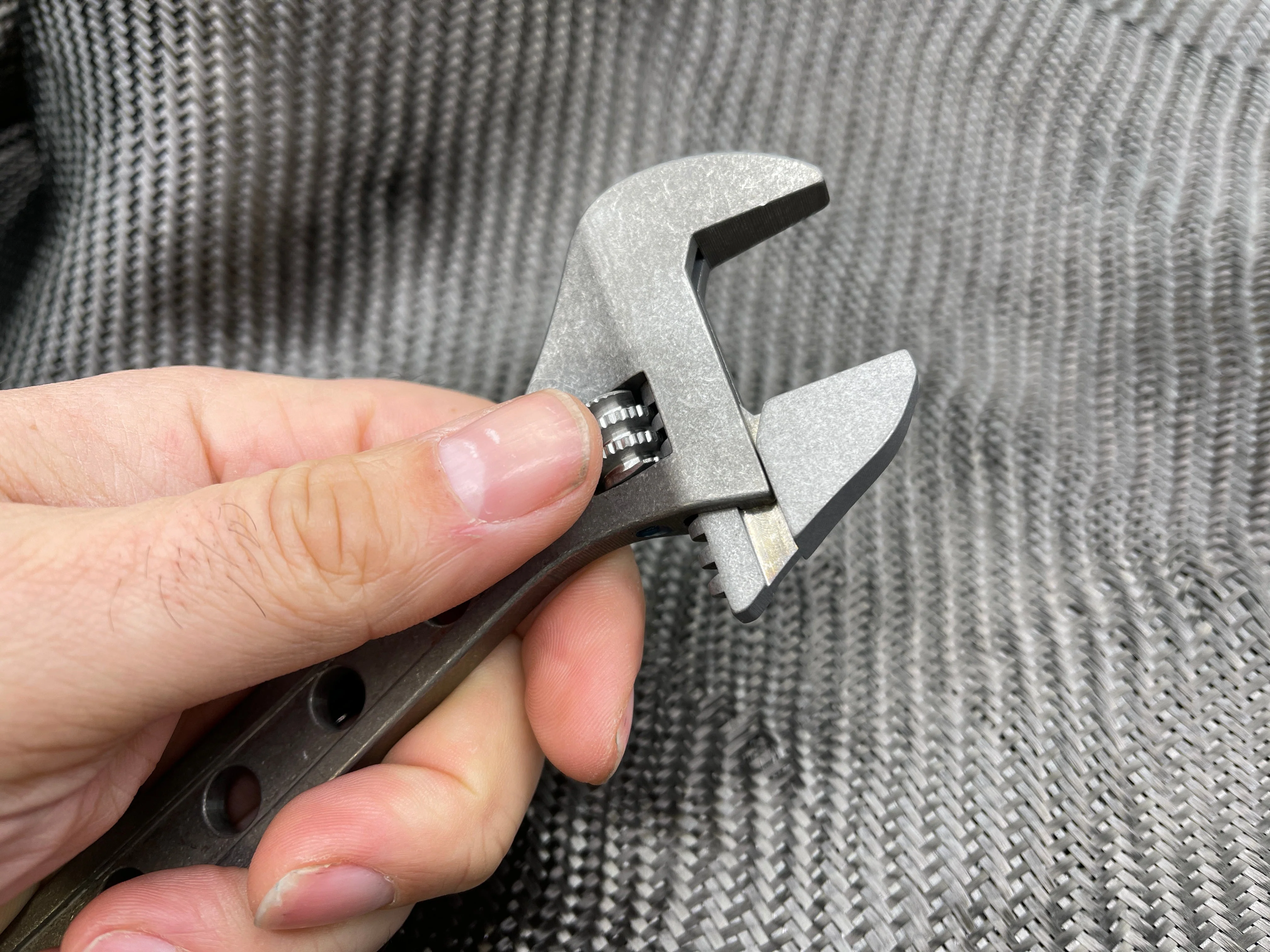 8 Inch - Titanium Adjustable Wrench - ( NSN Pending ) - Image 9