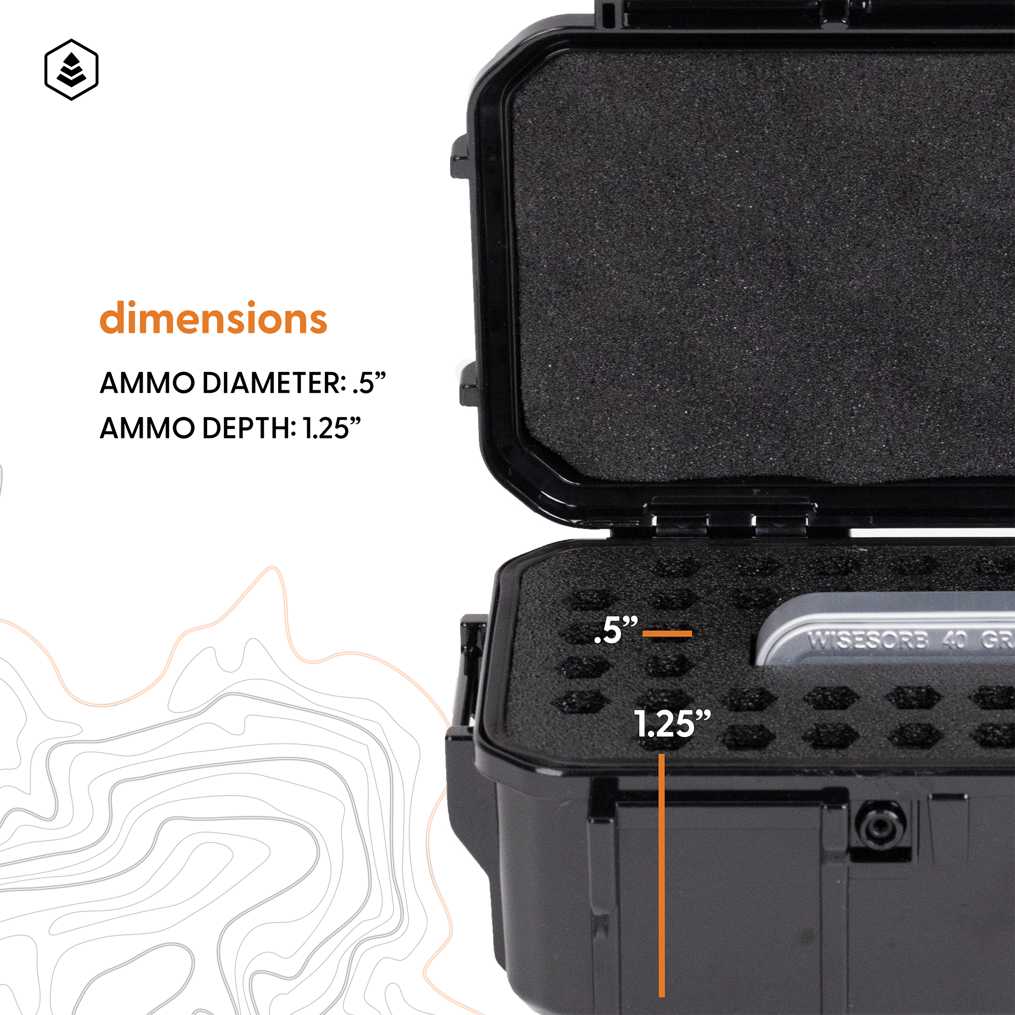 Ammo Storage Box: Holds 50 AE * 50 rounds - Image 2