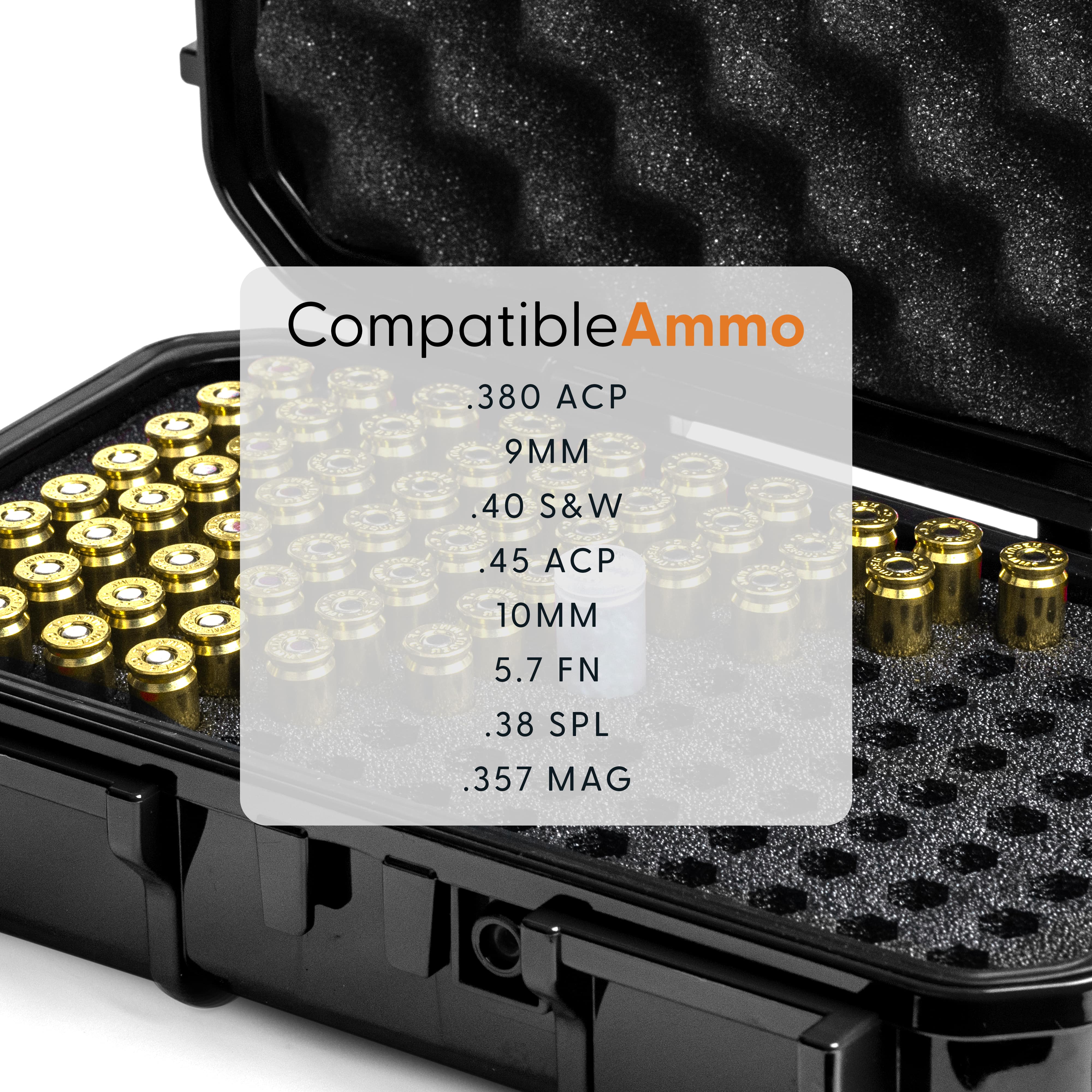 Ammo Storage Box: Holds 9mm 100 Rounds - Image 2