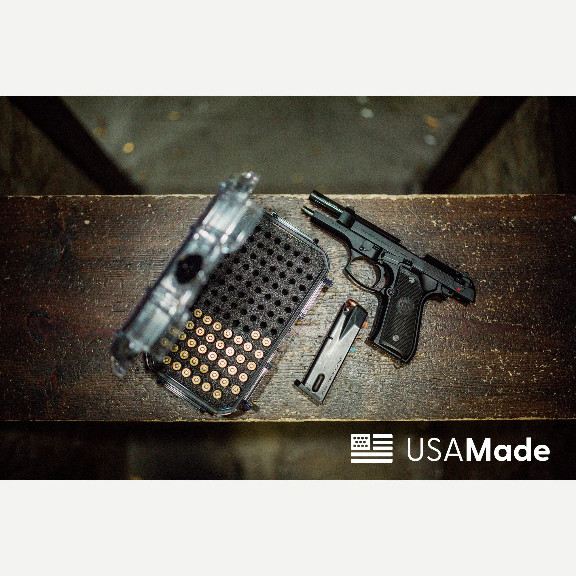 Ammo Storage Box: Holds 9mm 100 Rounds - Image 3