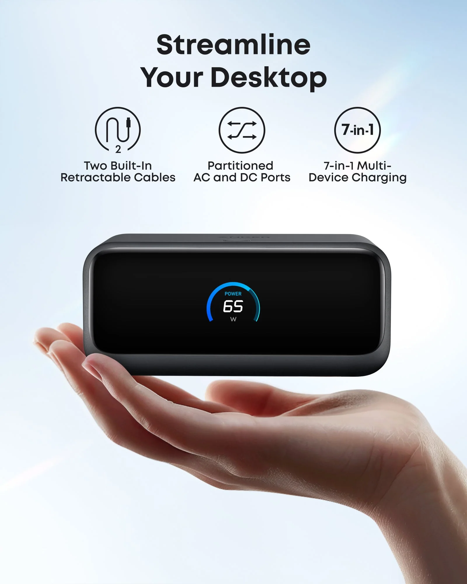 Anker Nano Charging Station (7-in-1, 100W) - Image 3