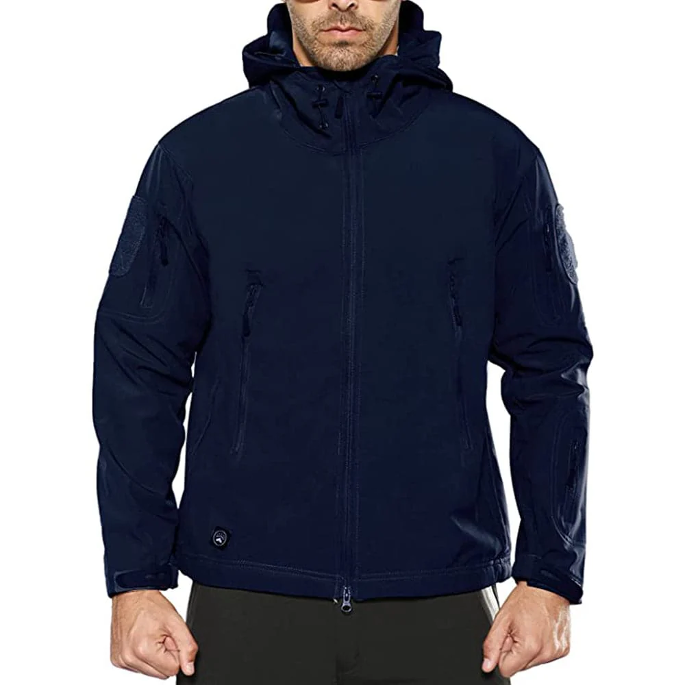 Army Outdoor Tactical Waterproof Softshell Fleece Jacket - Image 9