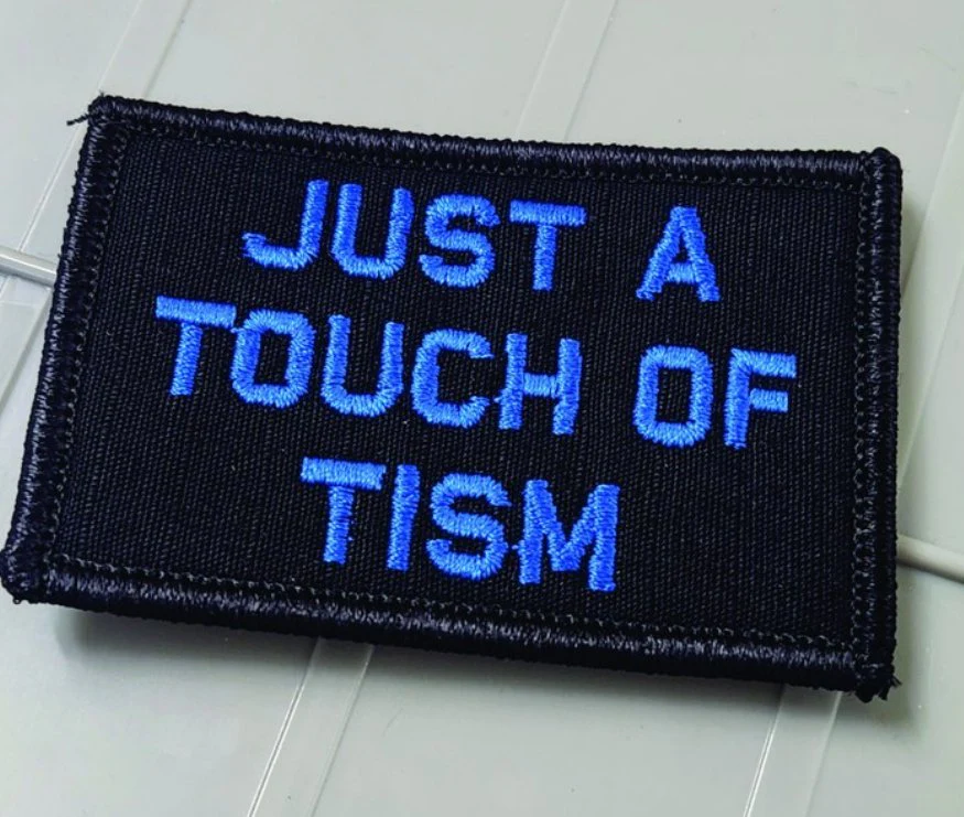 As Seen on Socials - Just A Touch of Tism - 2x3 Patch - Multiple Variants - Image 3