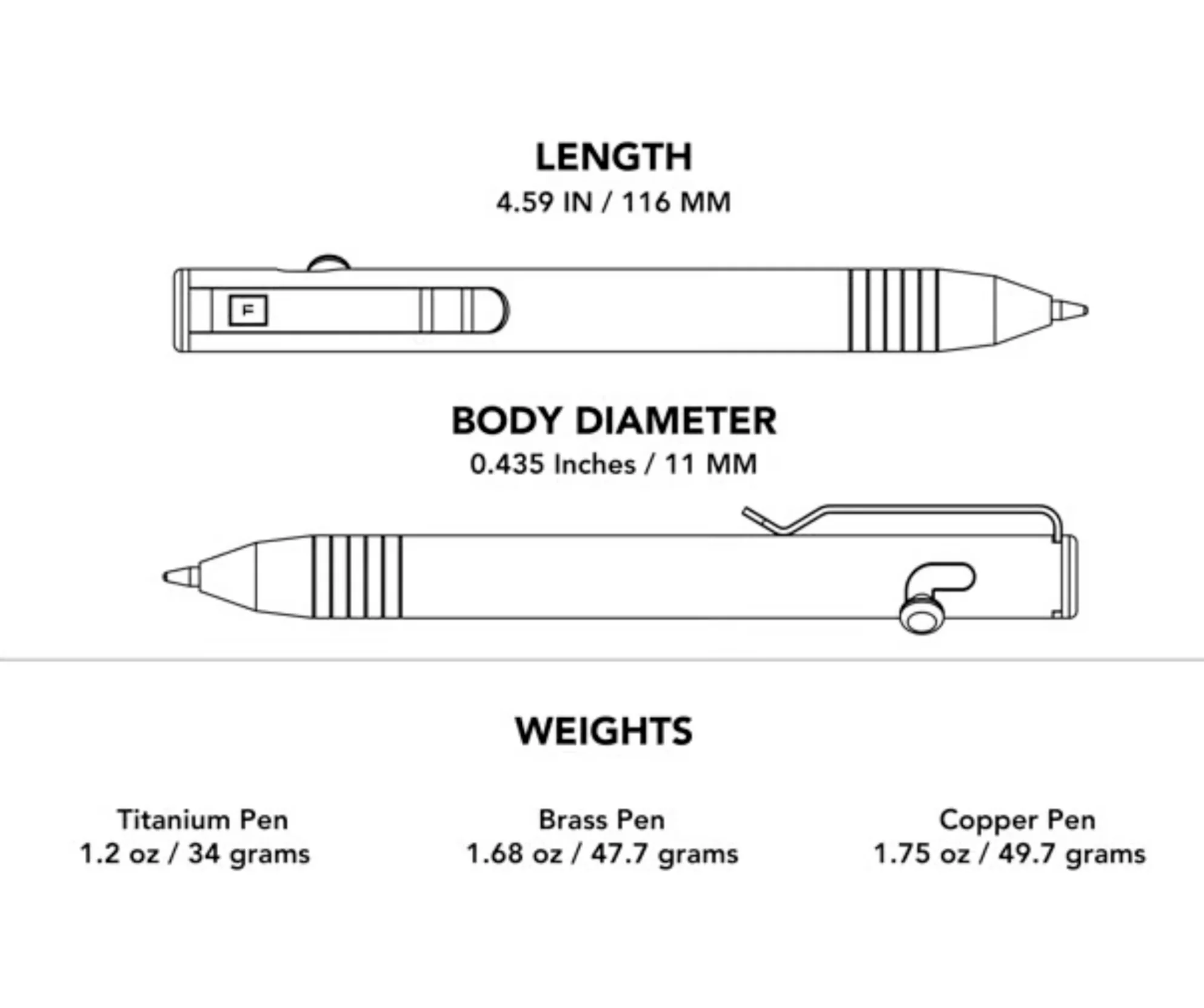 Base Line Bolt Action Pen - Image 12