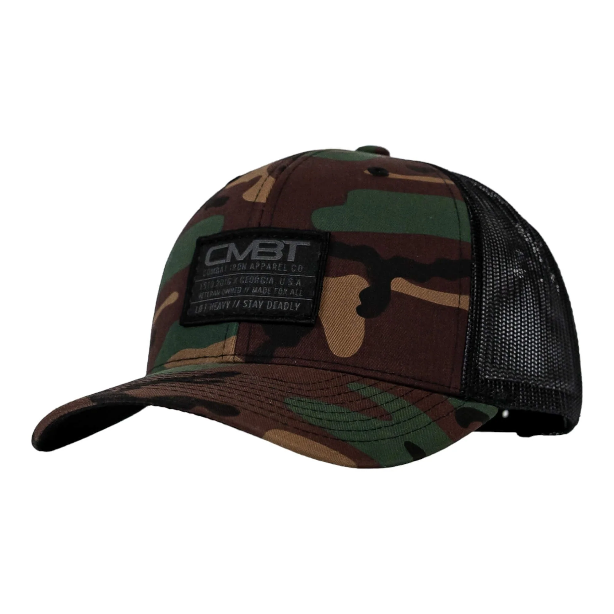 Branded CMBT Subdued Labeled Snapback Hat - Image 11