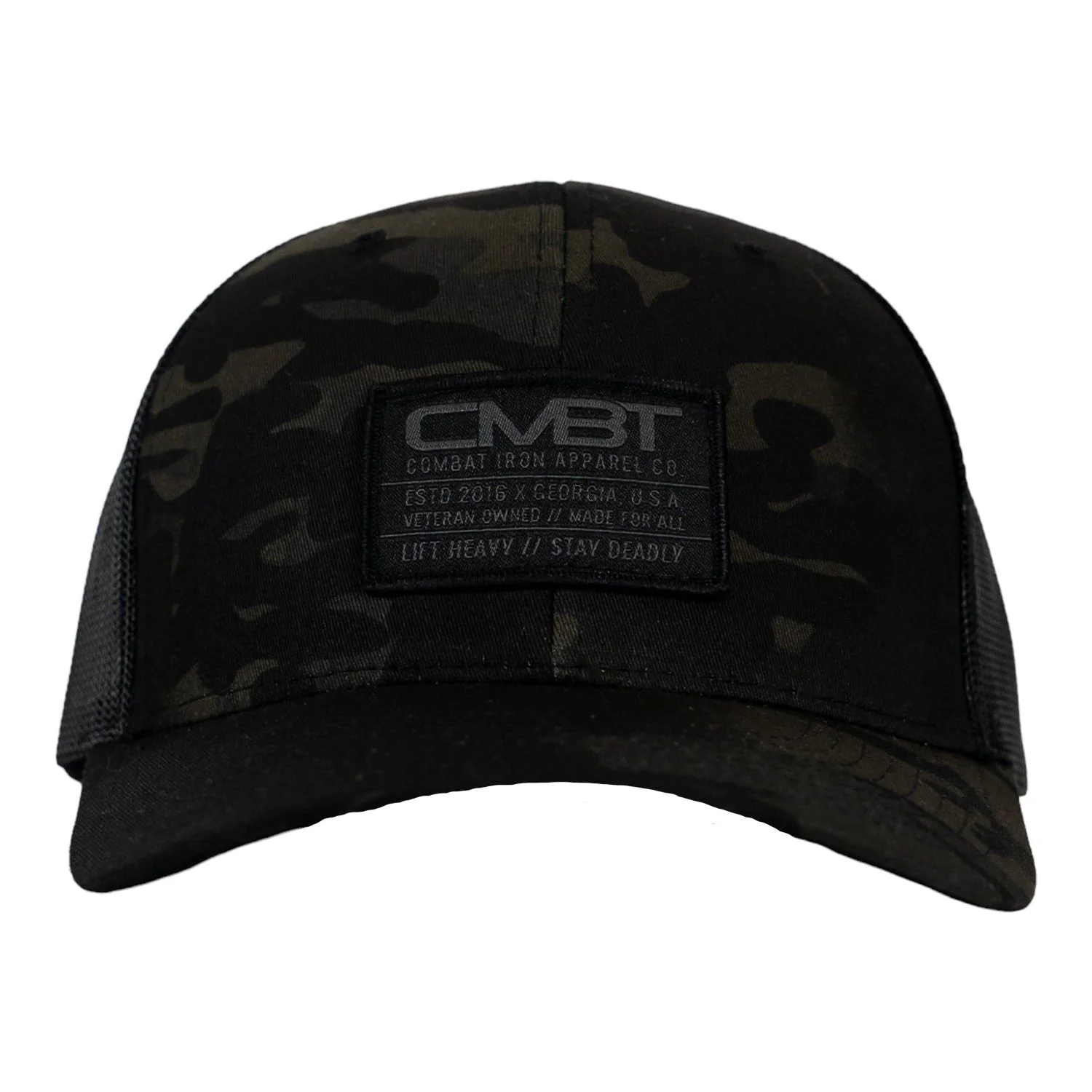 Branded CMBT Subdued Labeled Snapback Hat - Image 5