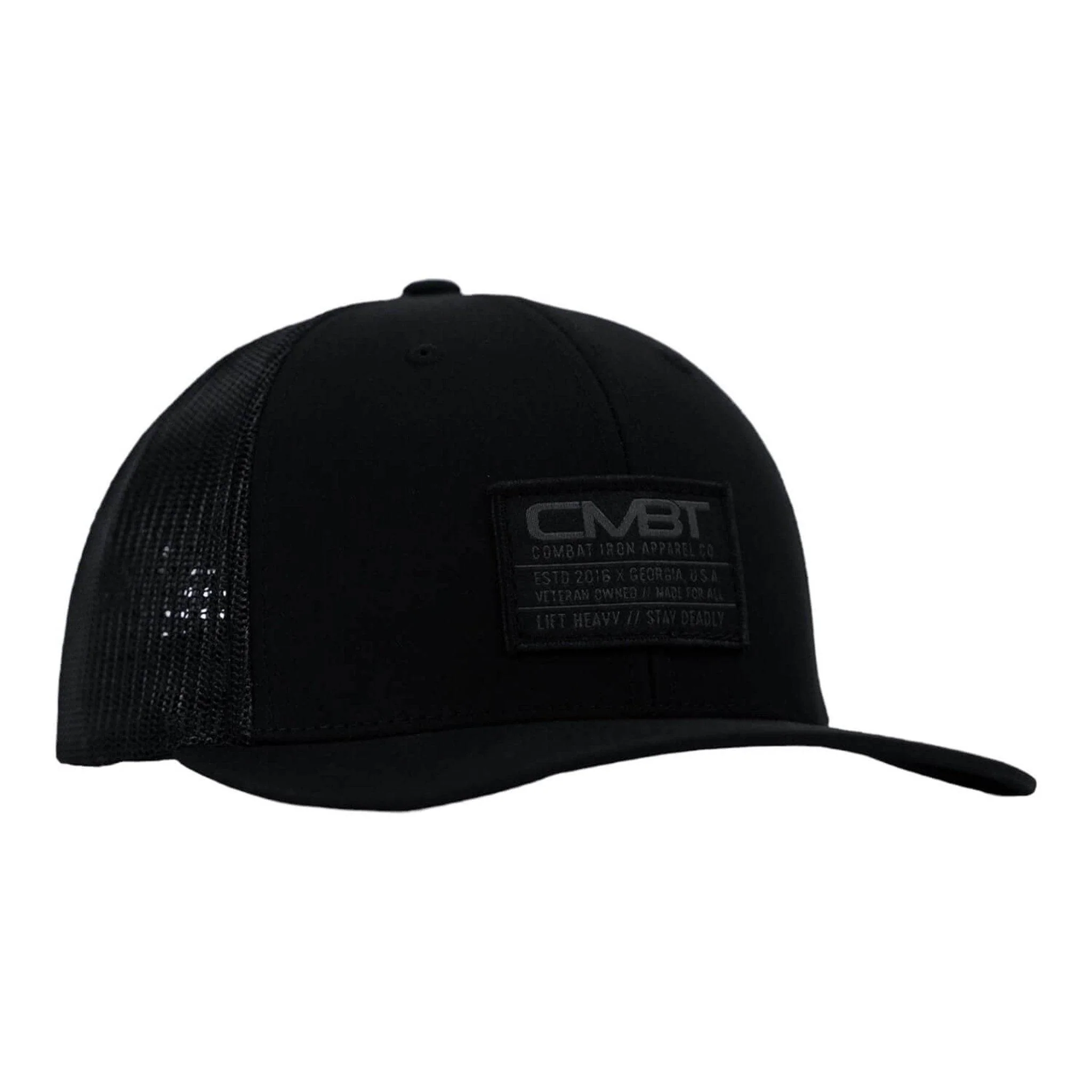 Branded CMBT Subdued Labeled Snapback Hat - Image 7