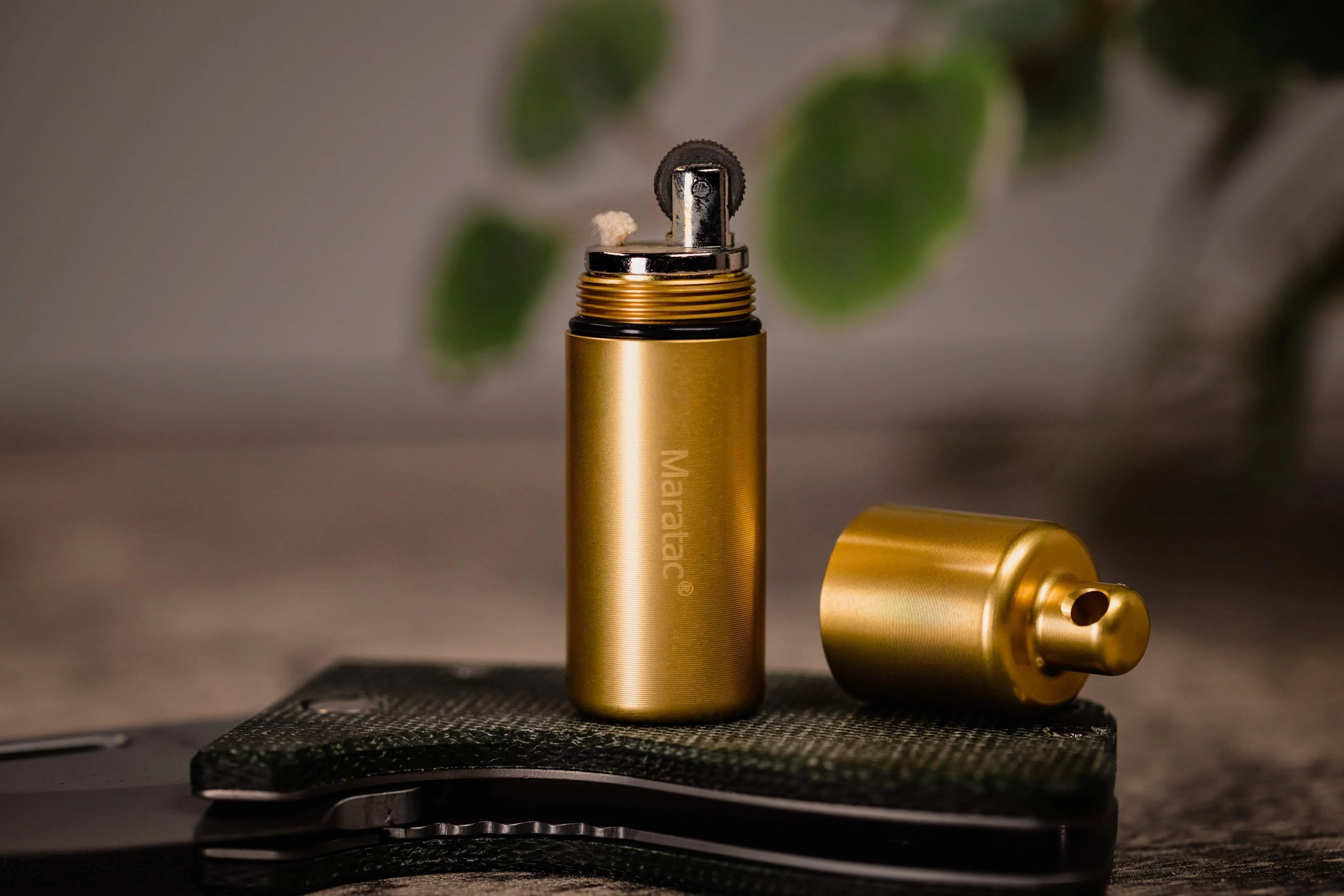 Brass XL Peanut Lighter Gen 3 By Maratac®