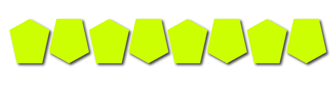 BULLARD STYLE REFLECTIVE HELMET (TET) TETRAHEDRON 8 PACK