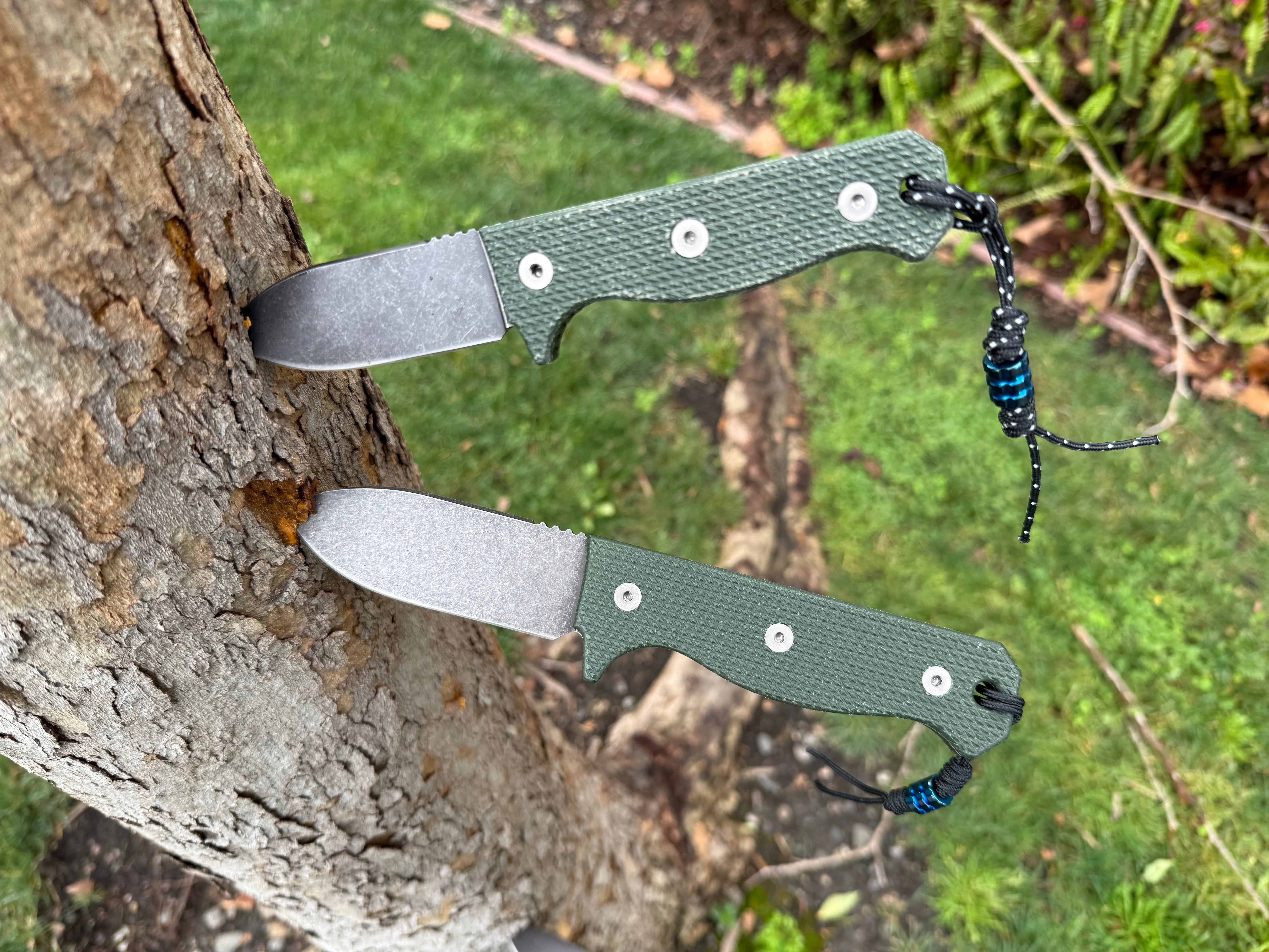 Compact R4A - Ready 4 Action Knife / D2 Fixed Blade ( MICARTA Scales ) 🔥 New 🔥 - Image 13