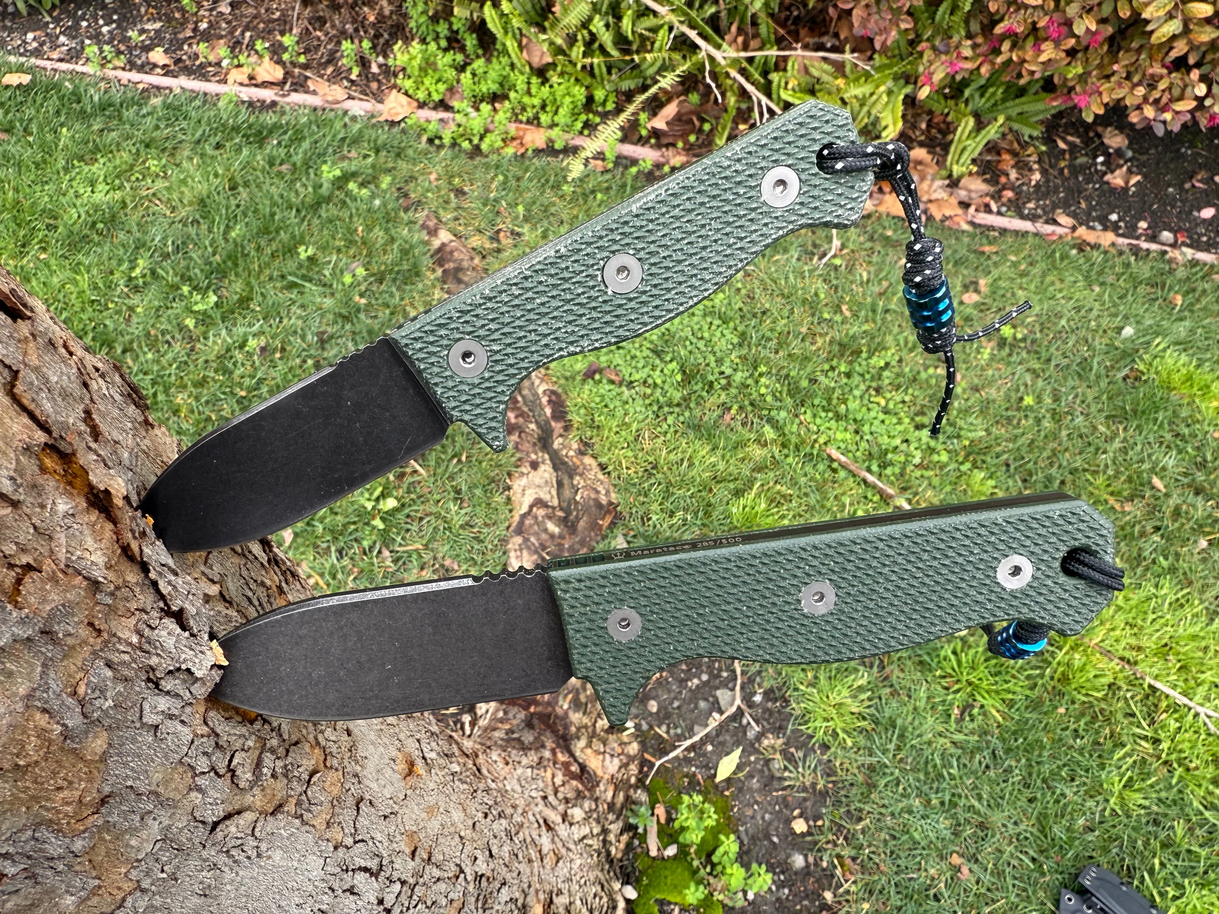 Compact R4A - Ready 4 Action Knife / D2 Fixed Blade ( MICARTA Scales ) 🔥 New 🔥 - Image 18