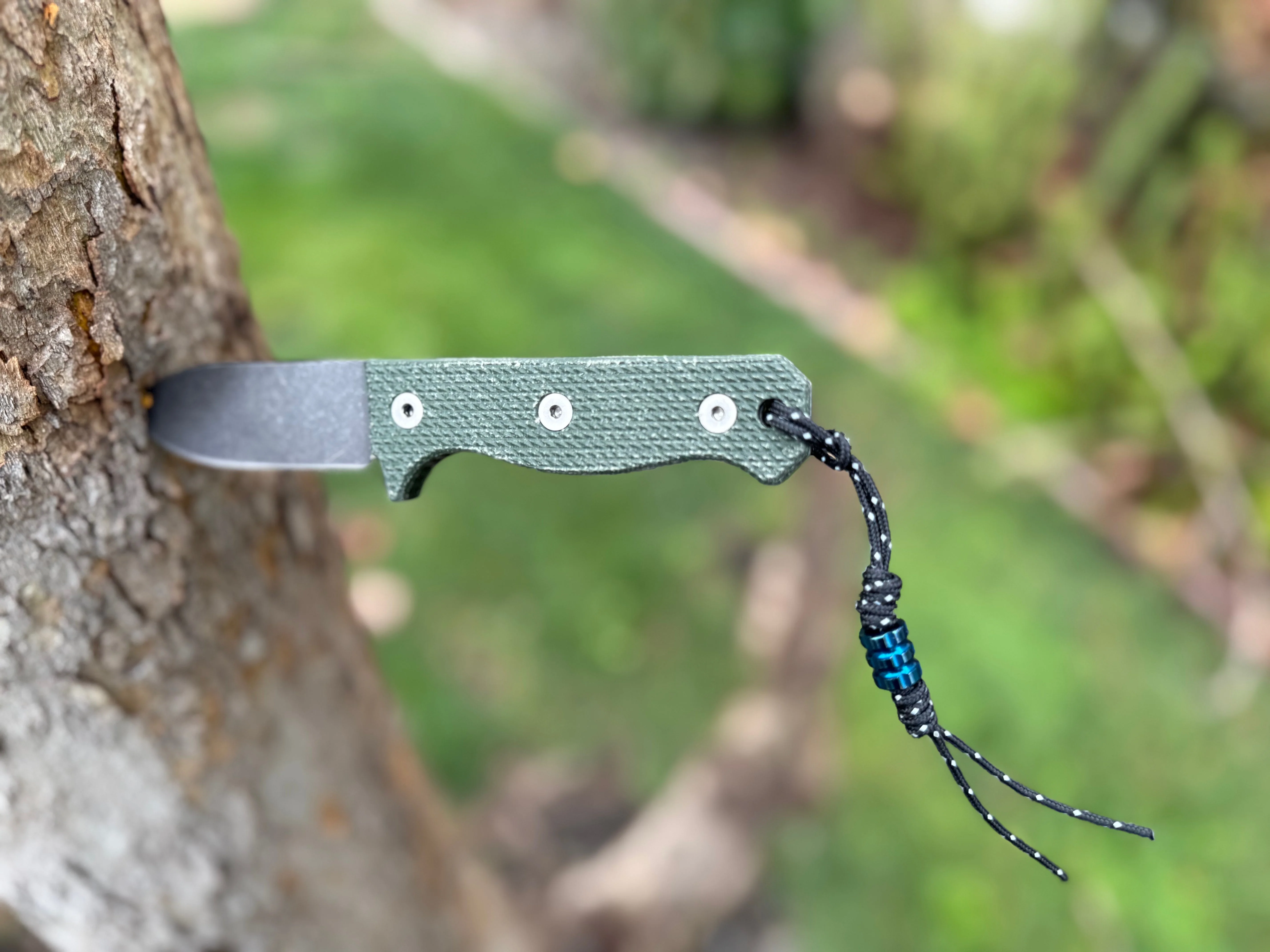 Compact R4A - Ready 4 Action Knife / D2 Fixed Blade ( MICARTA Scales ) 🔥 New 🔥 - Image 20