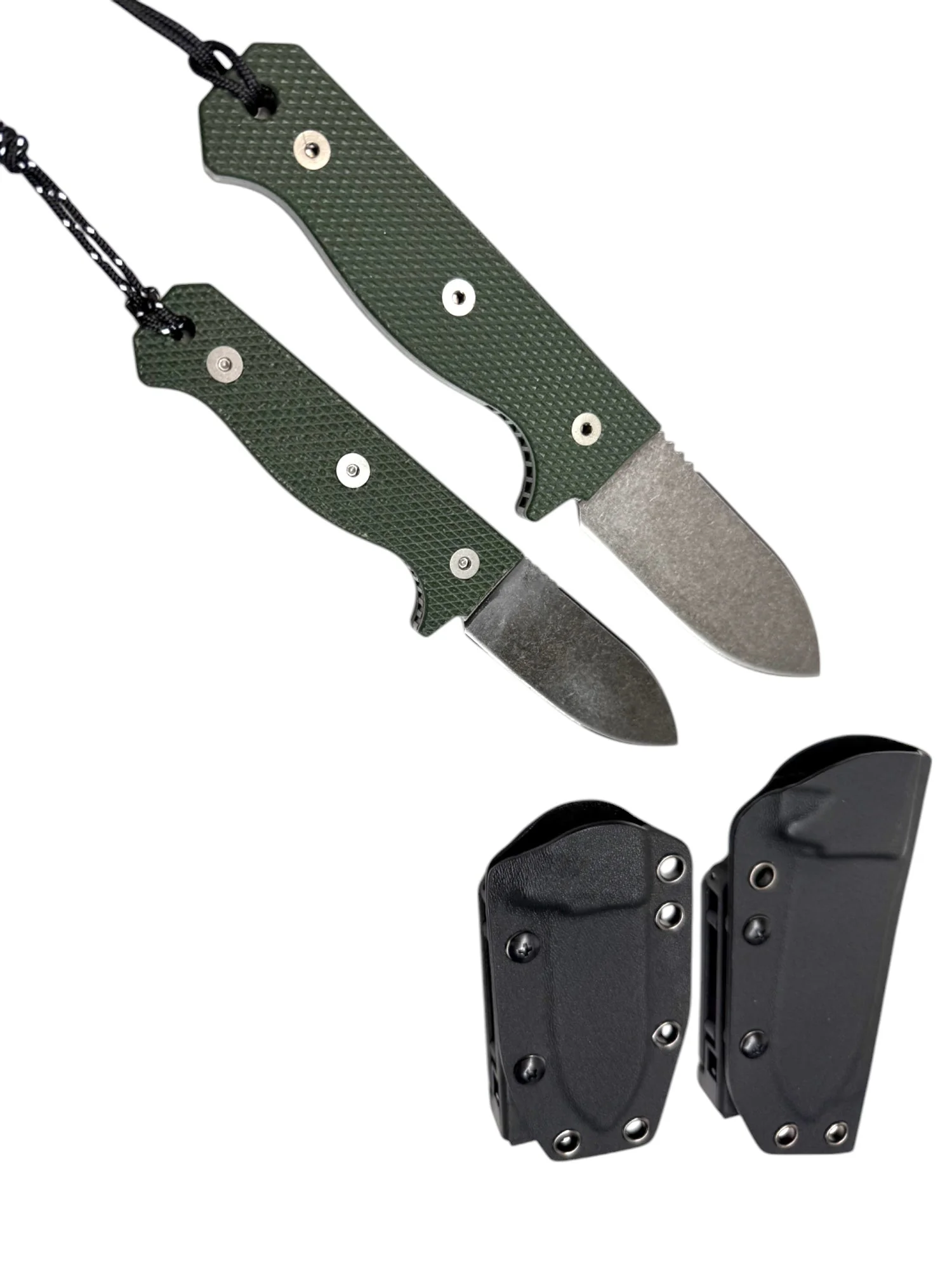 Compact R4A - Ready 4 Action Knife / D2 Fixed Blade ( MICARTA Scales ) 🔥 New 🔥 - Image 21