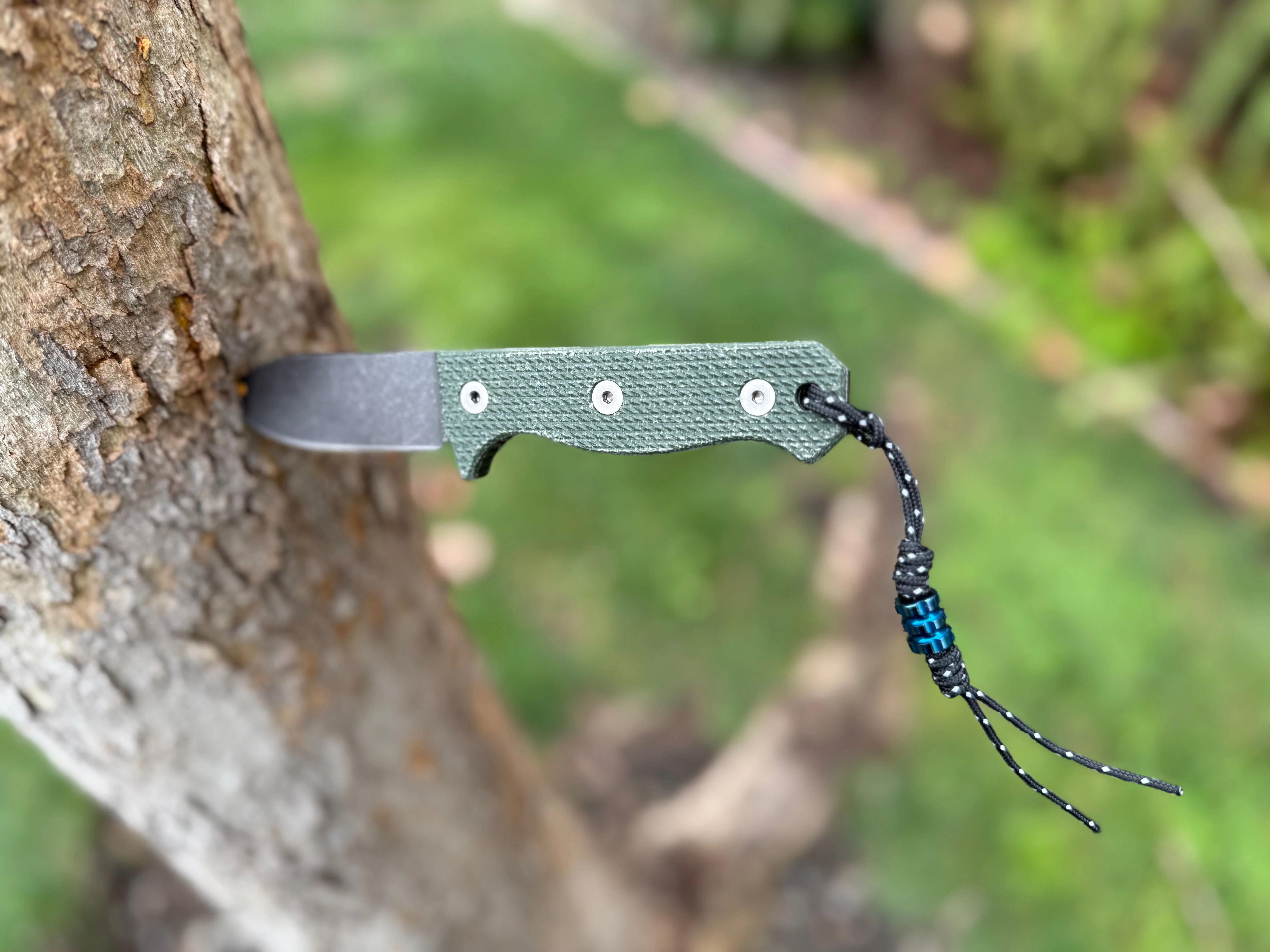Compact R4A - Ready 4 Action Knife / D2 Fixed Blade ( MICARTA Scales ) 🔥 New 🔥 - Image 27