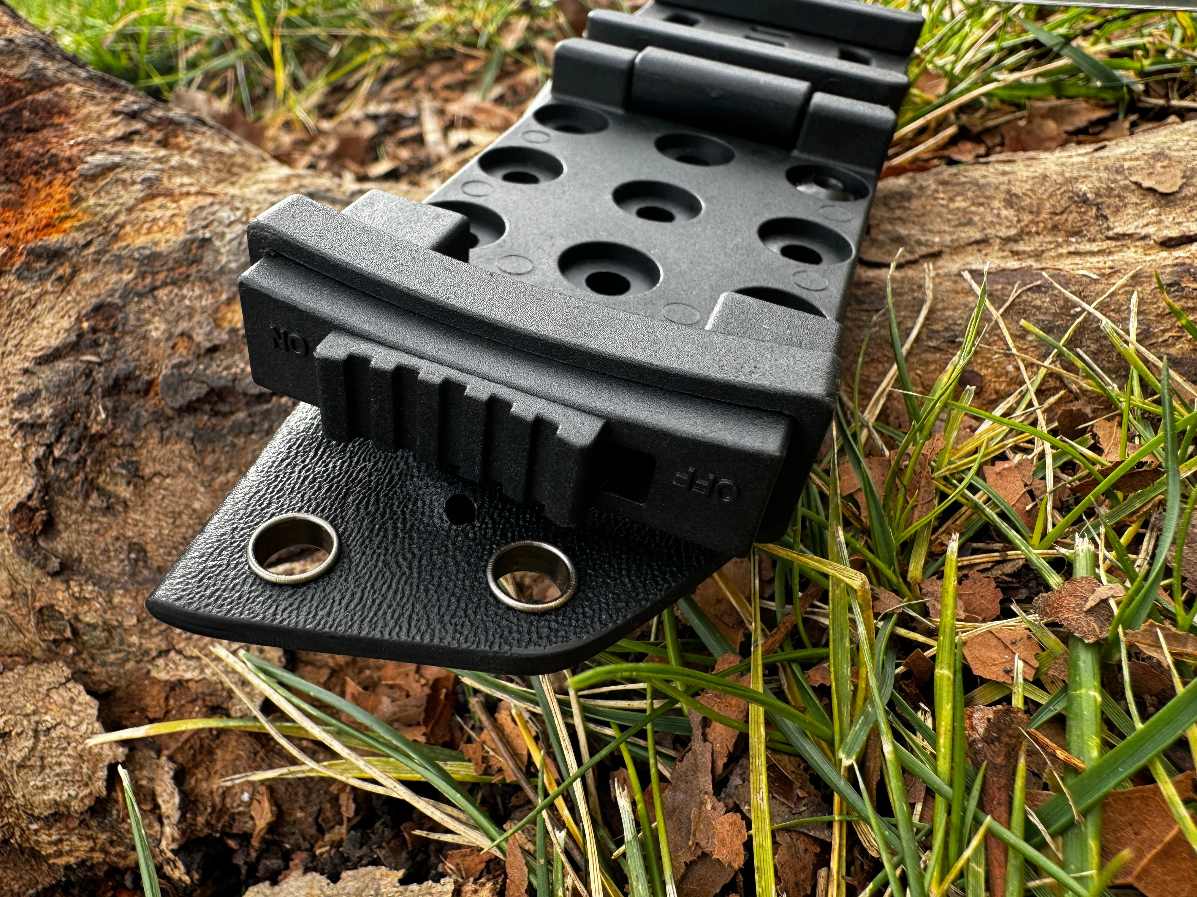 Compact R4A - Ready 4 Action Knife / D2 Fixed Blade ( UGM GLOW Scales ) 🔥 New 🔥 - Image 4