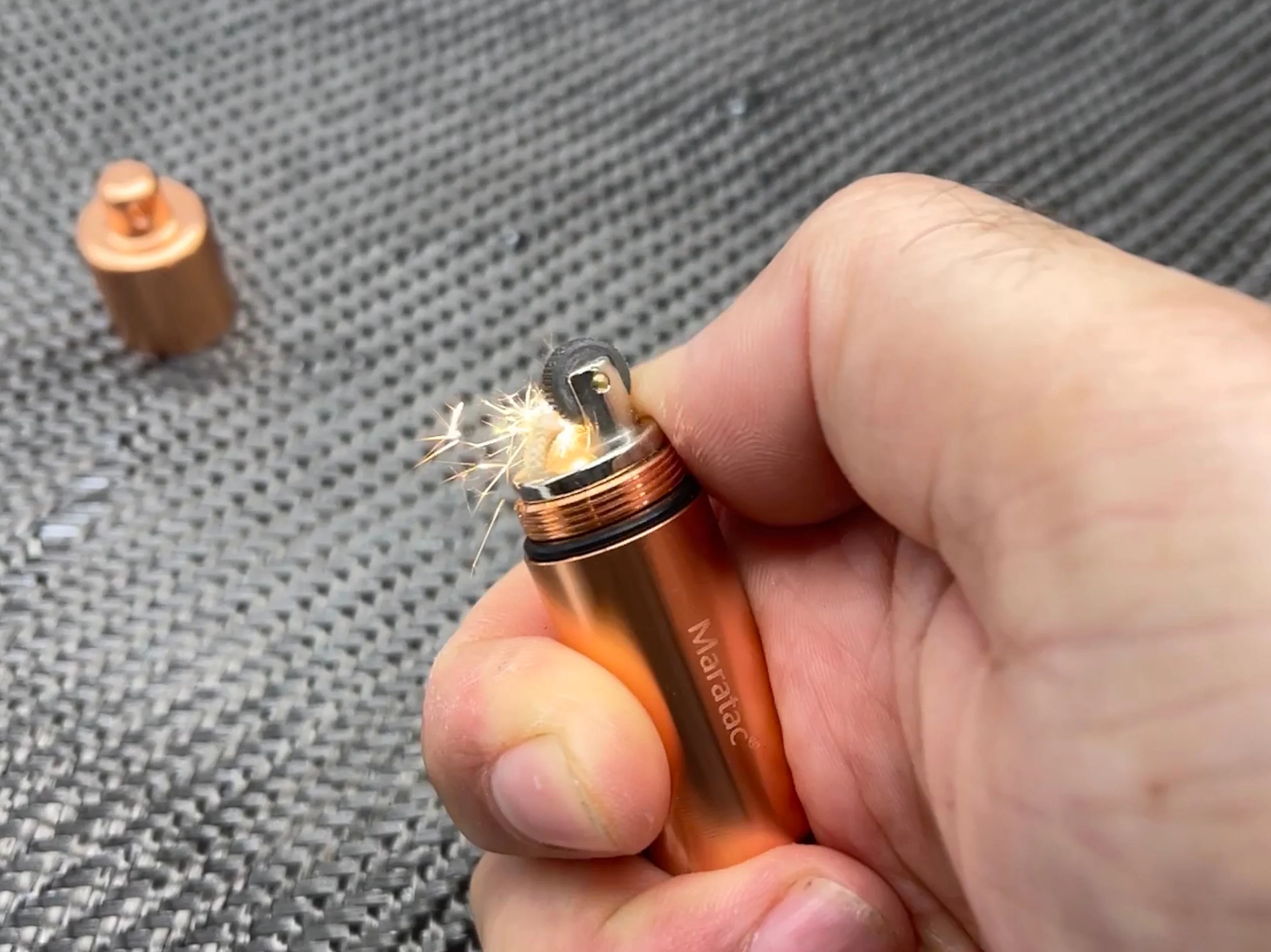 Copper XL Peanut Lighter Gen 3 By Maratac® - Image 3