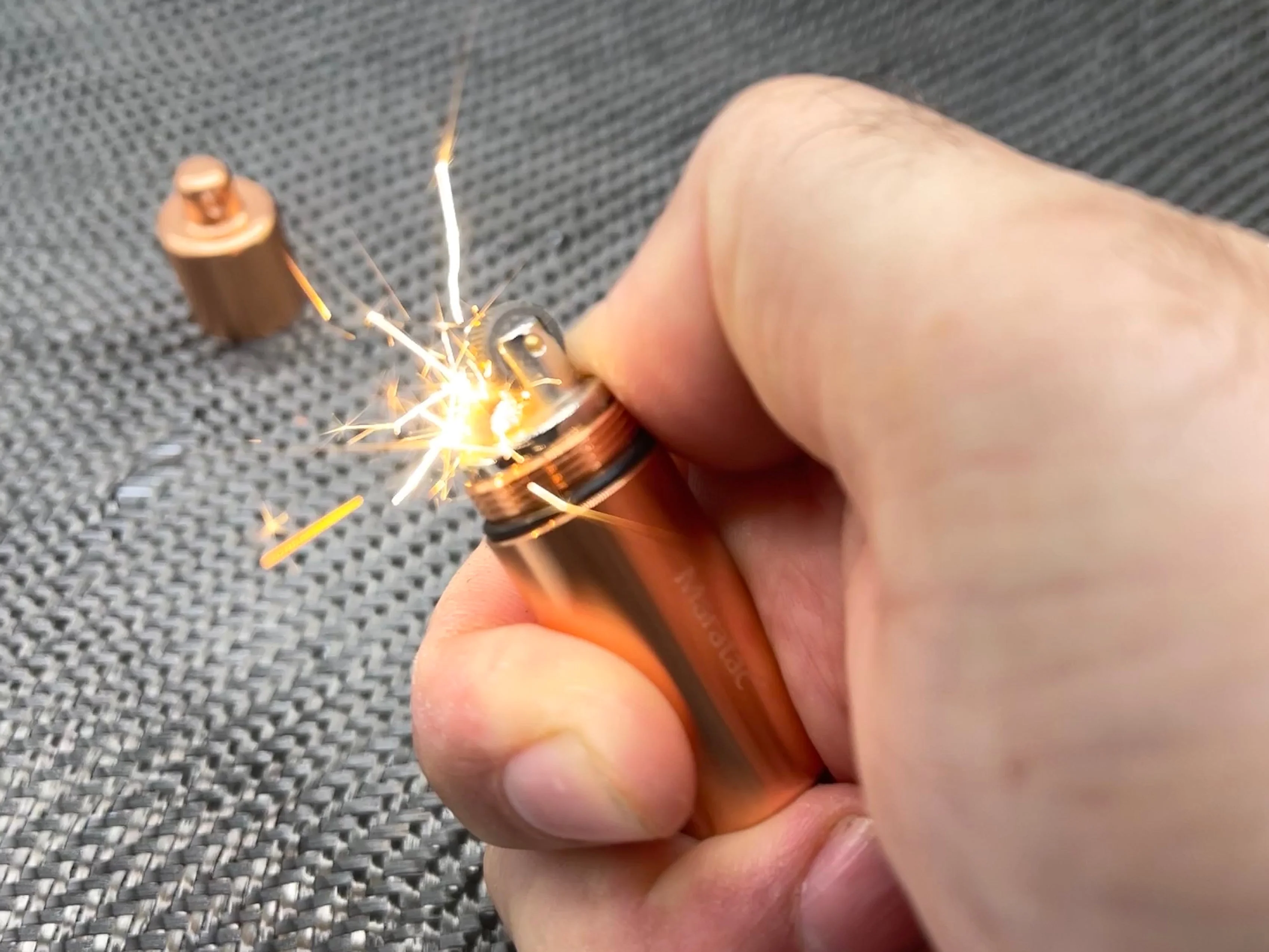 Copper XL Peanut Lighter Gen 3 By Maratac® - Image 6