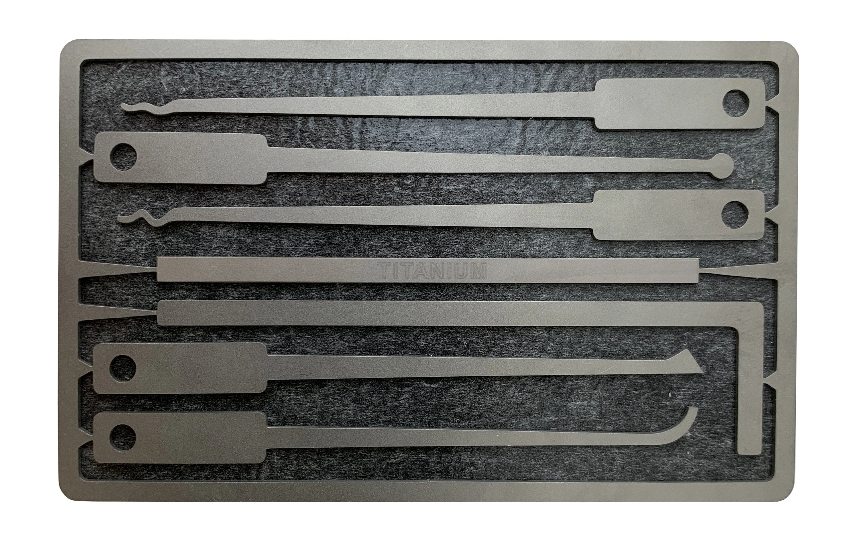Covert Titanium Lock Pick Manipulation Card - Image 2