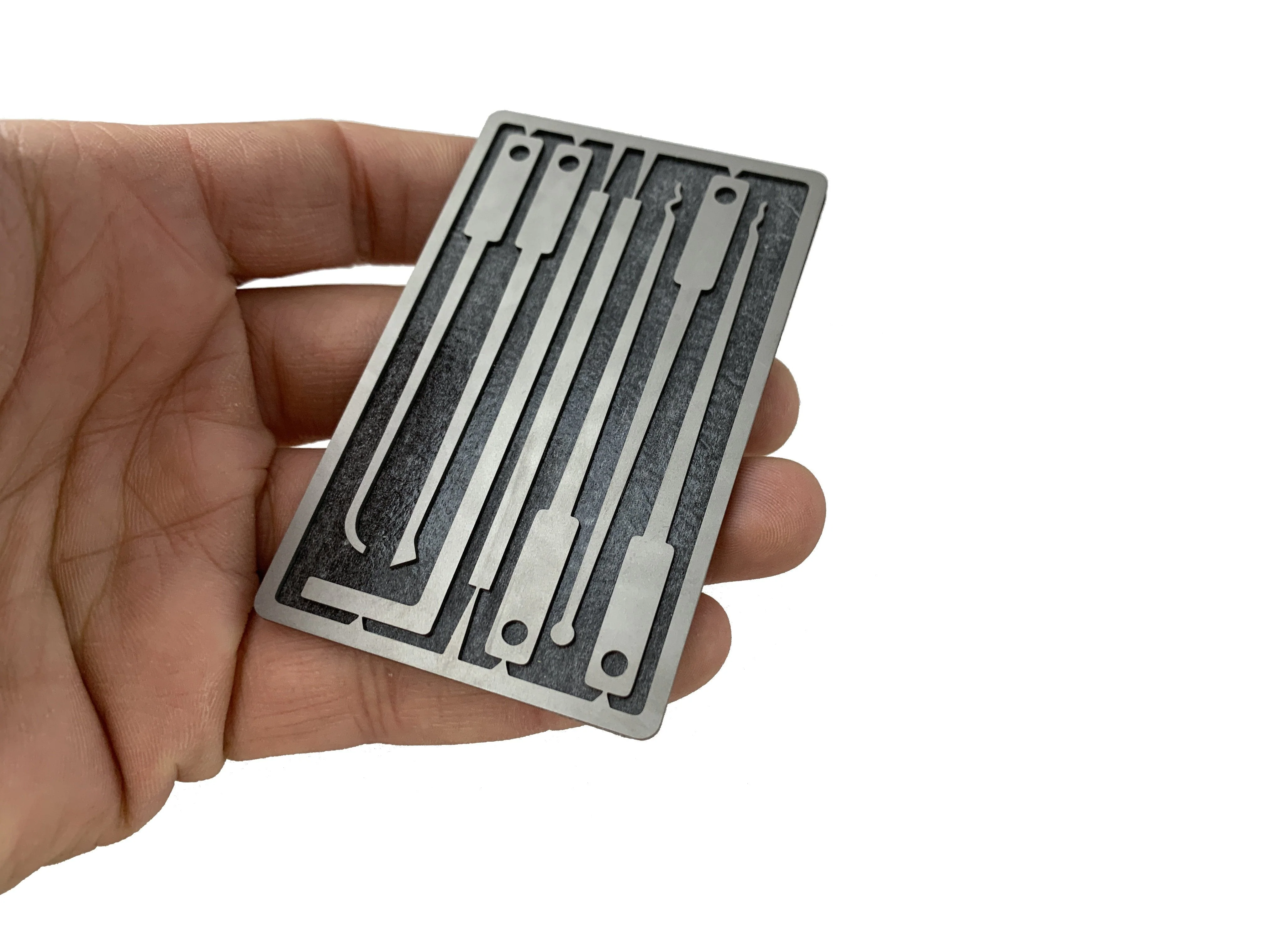 Covert Titanium Lock Pick Manipulation Card - Image 3