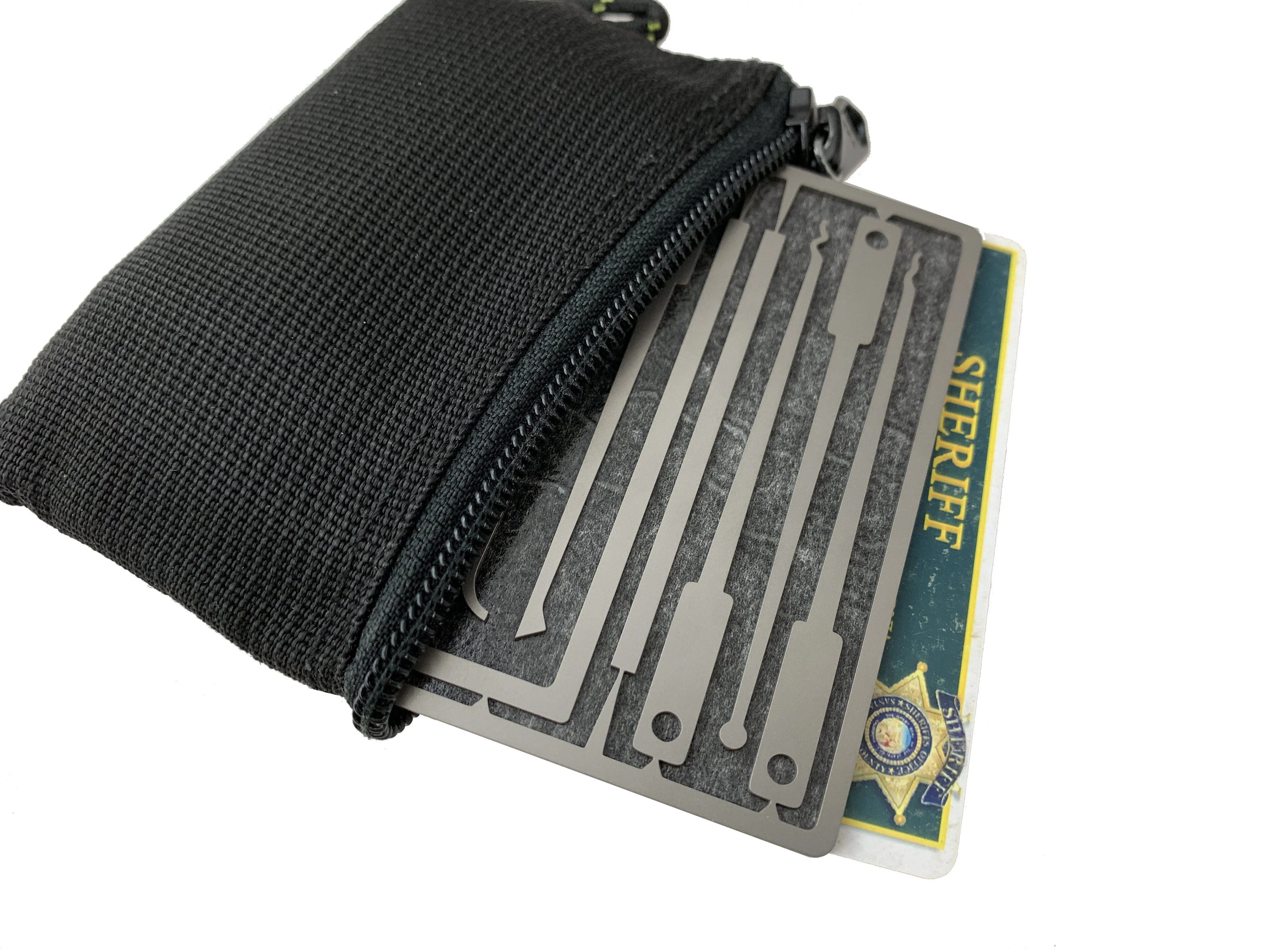 Covert Titanium Lock Pick Manipulation Card - Image 5