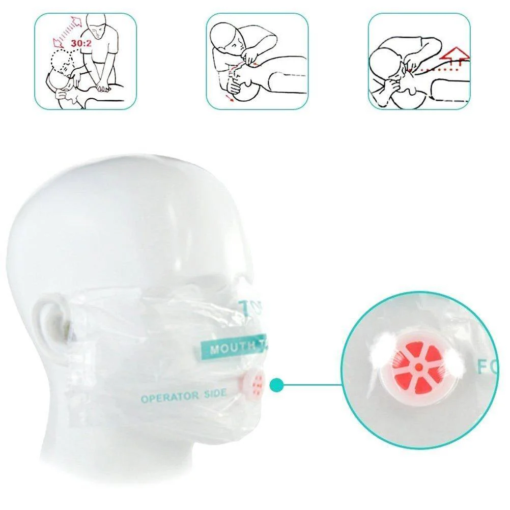 Portable CPR FACE SHIELD MASK KEYCHAIN | ONE SHEAR® - Image 3