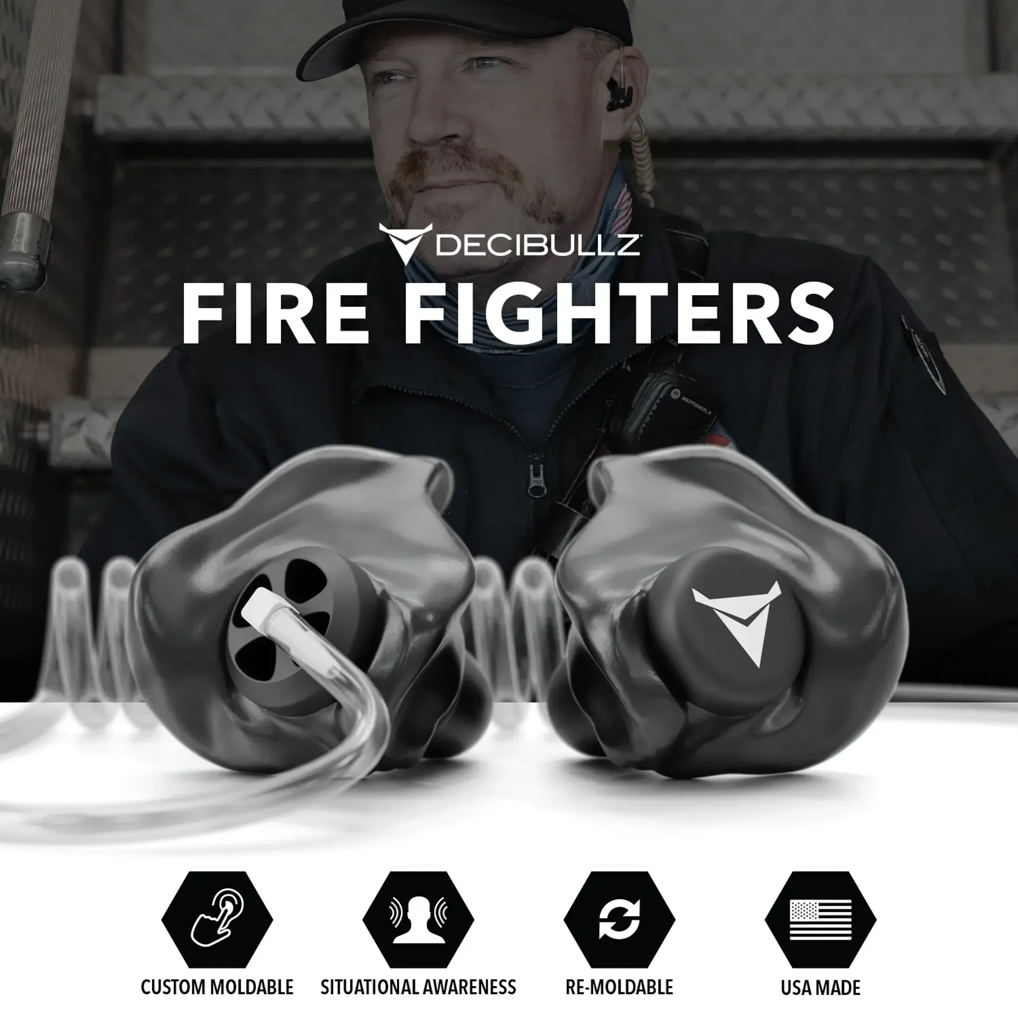 Custom Moldable Awareness Earpiece for Clear Tube, Radio, Surveillance, and Communication Headsets - Image 6