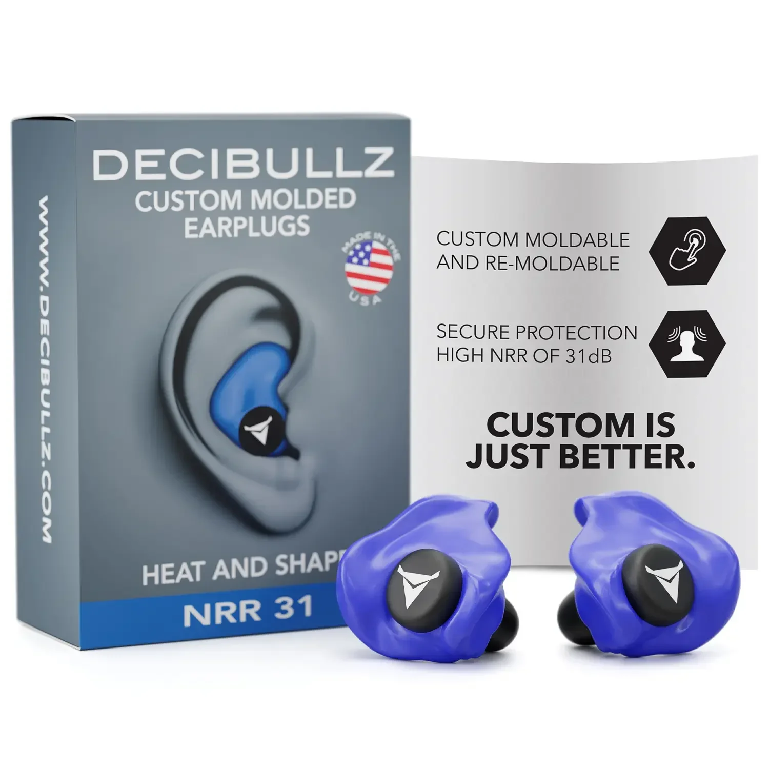 Custom Molded Earplugs 31dB NRR - Image 17