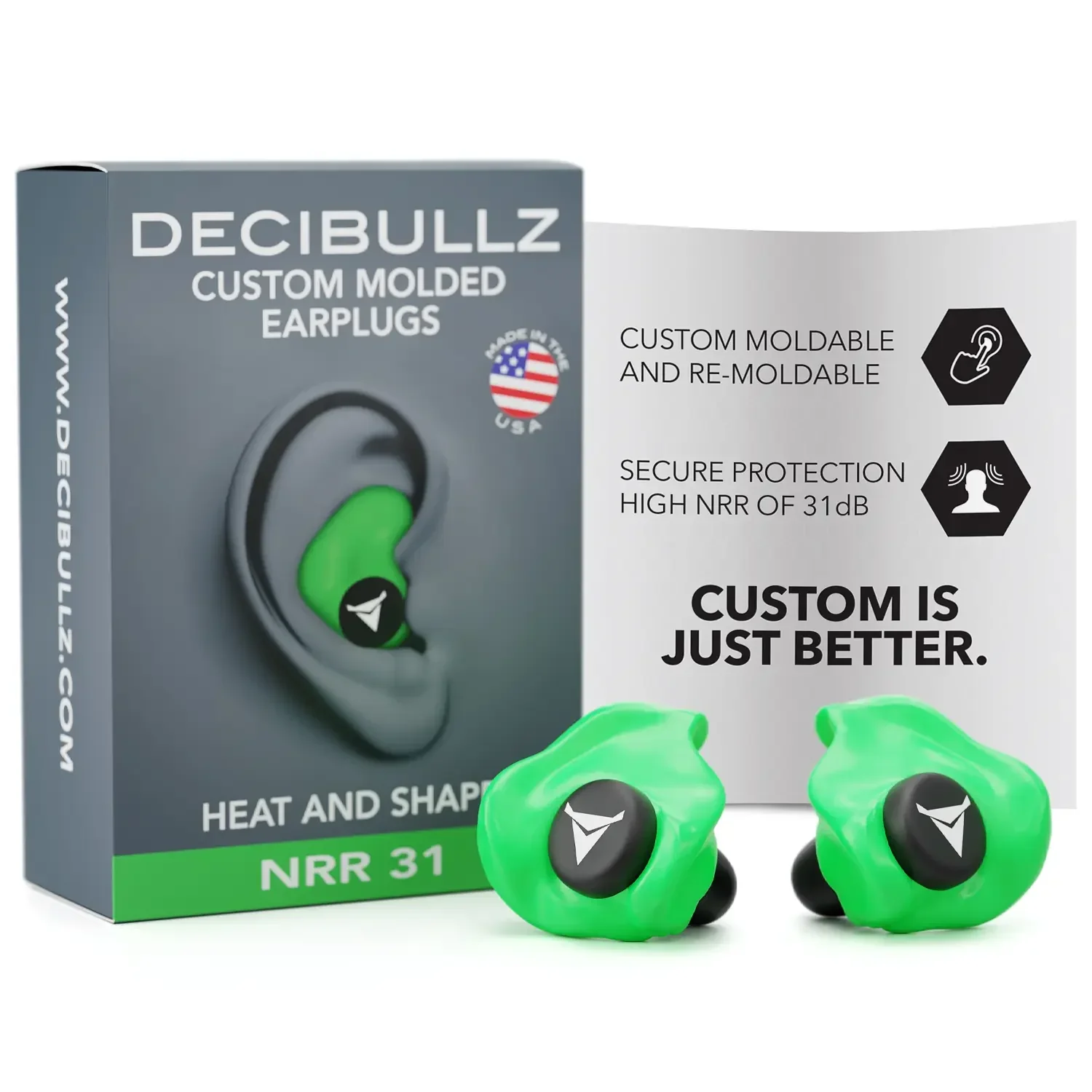 Custom Molded Earplugs 31dB NRR - Image 23