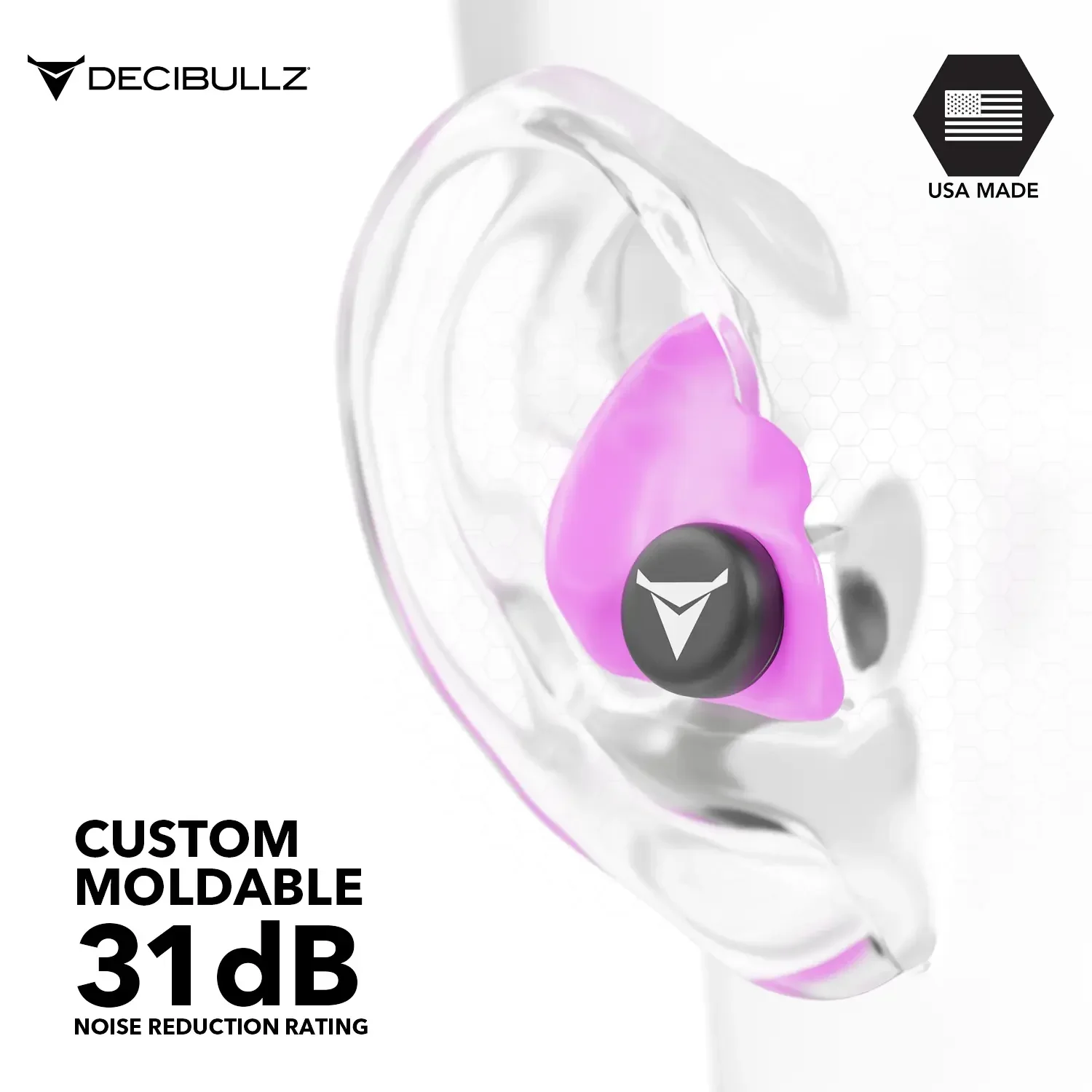 Custom Molded Earplugs 31dB NRR - Image 34