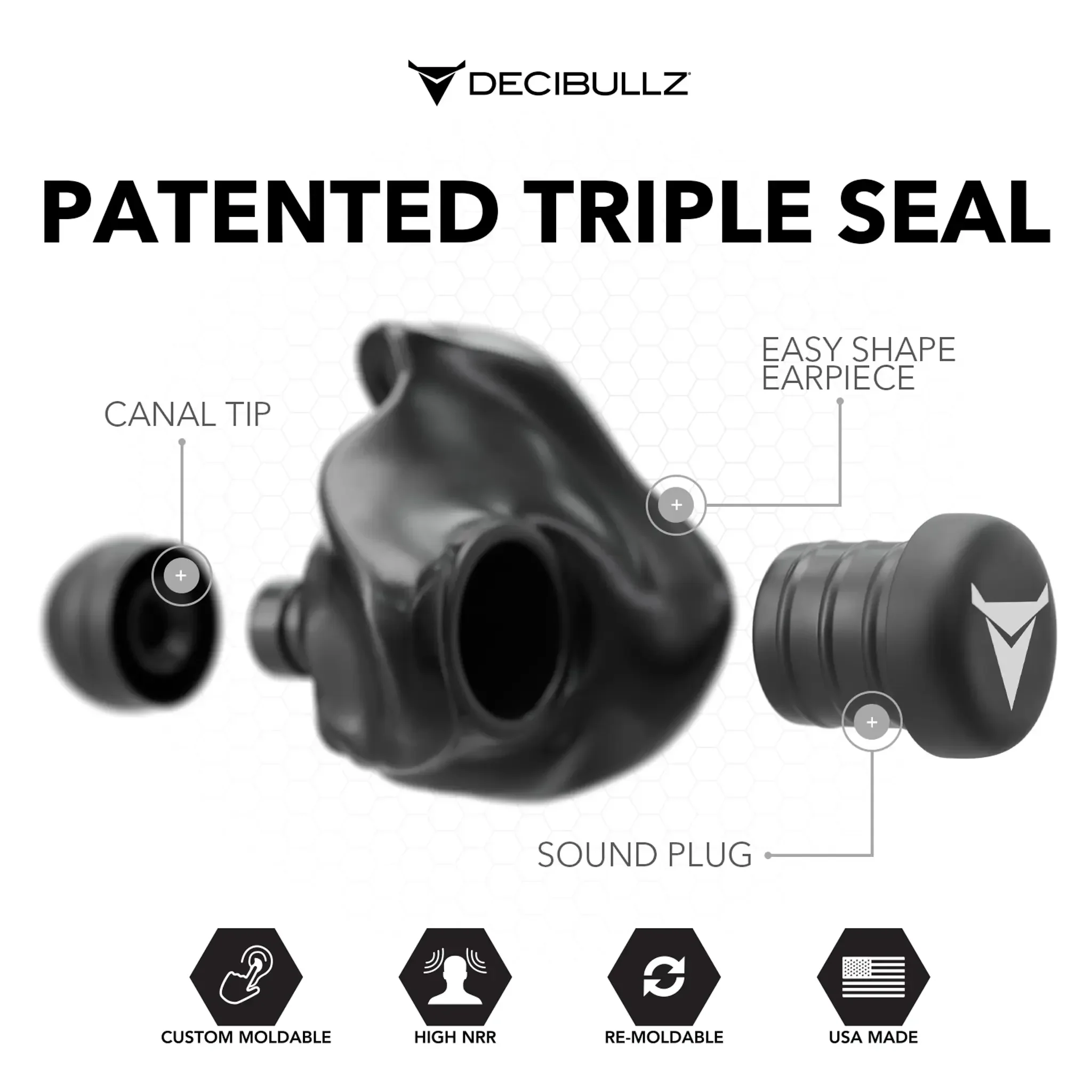 Custom Molded Earplugs 31dB NRR - Image 4