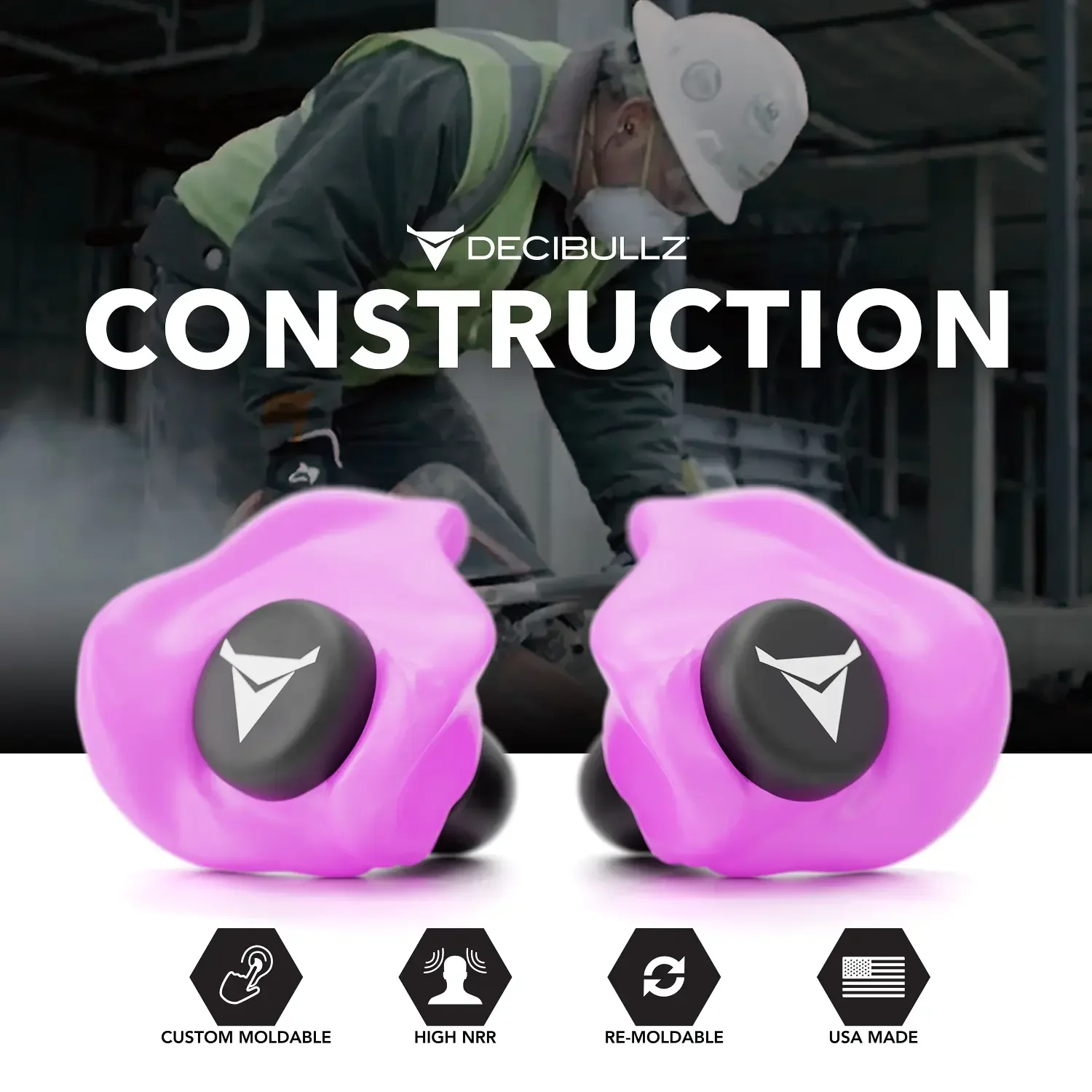 Custom Molded Earplugs 31dB NRR - Image 40