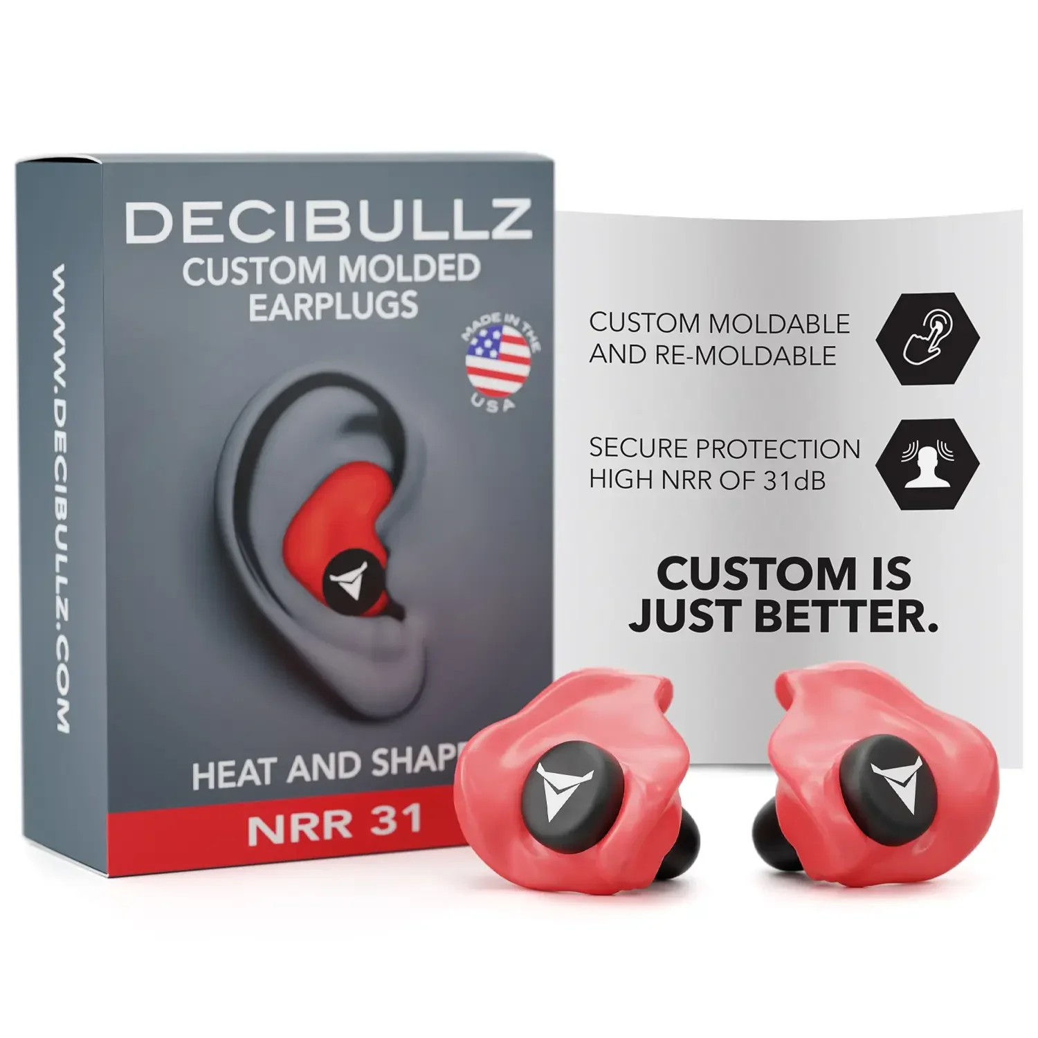 Custom Molded Earplugs 31dB NRR - Image 41