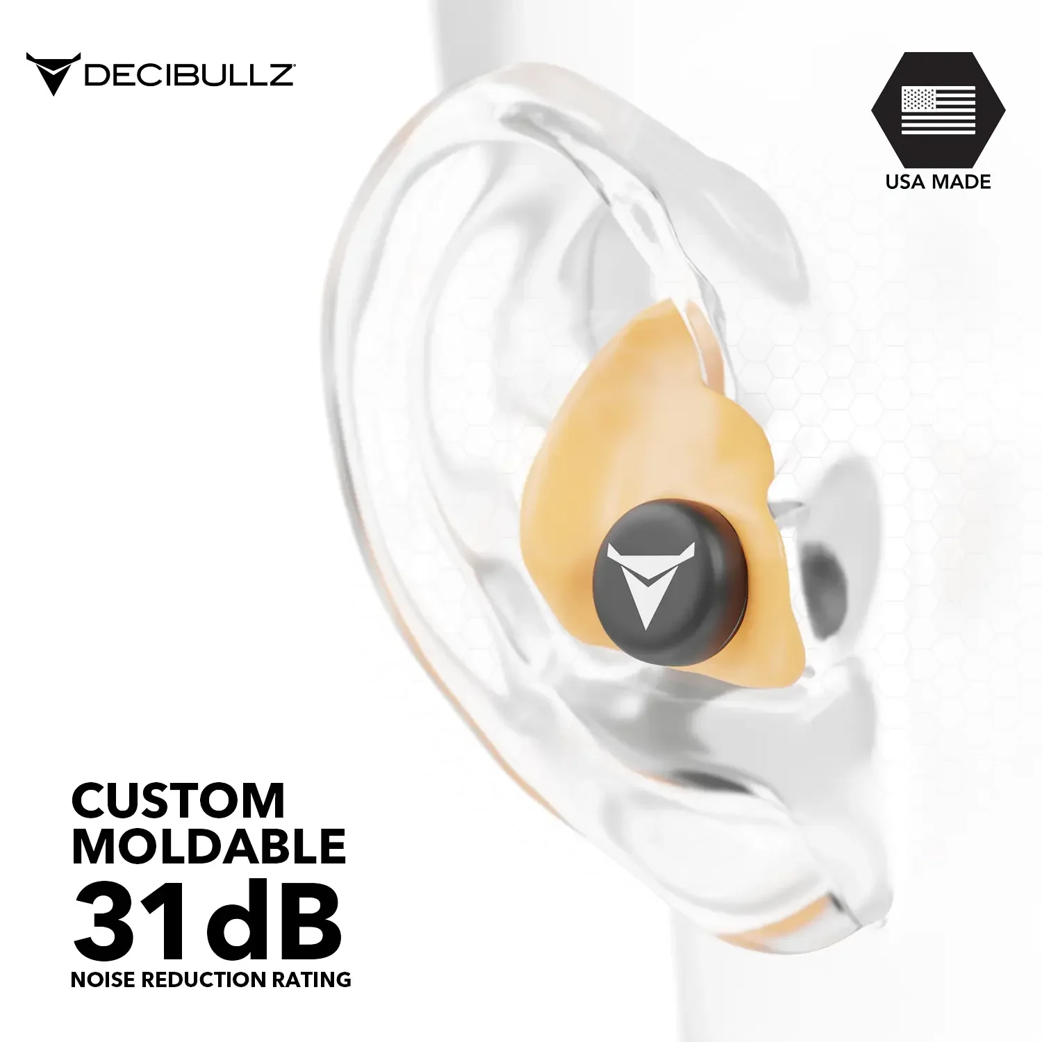 Custom Molded Earplugs 31dB NRR Pro-Pack with Case and Lanyard - Image 10