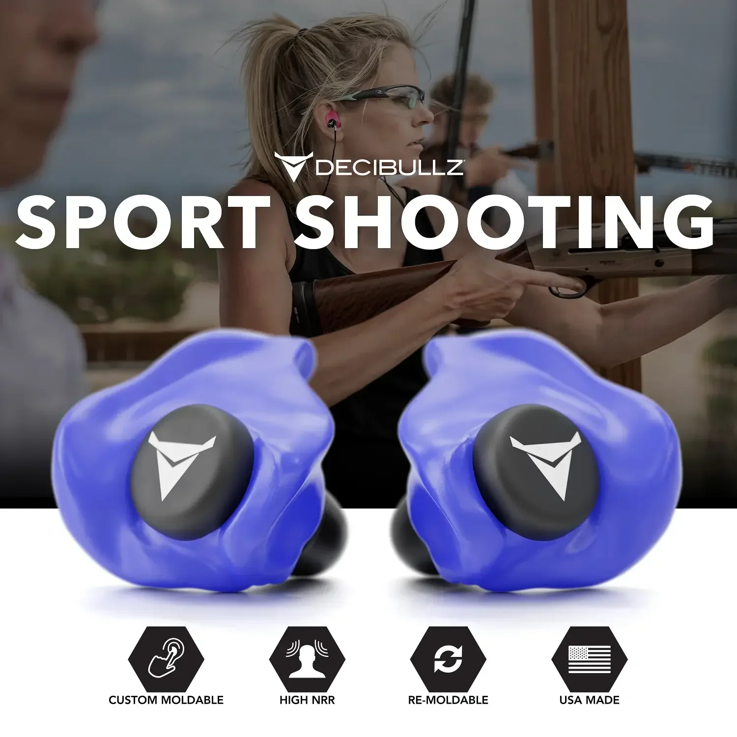 Custom Molded Earplugs 31dB NRR Pro-Pack with Case and Lanyard - Image 23